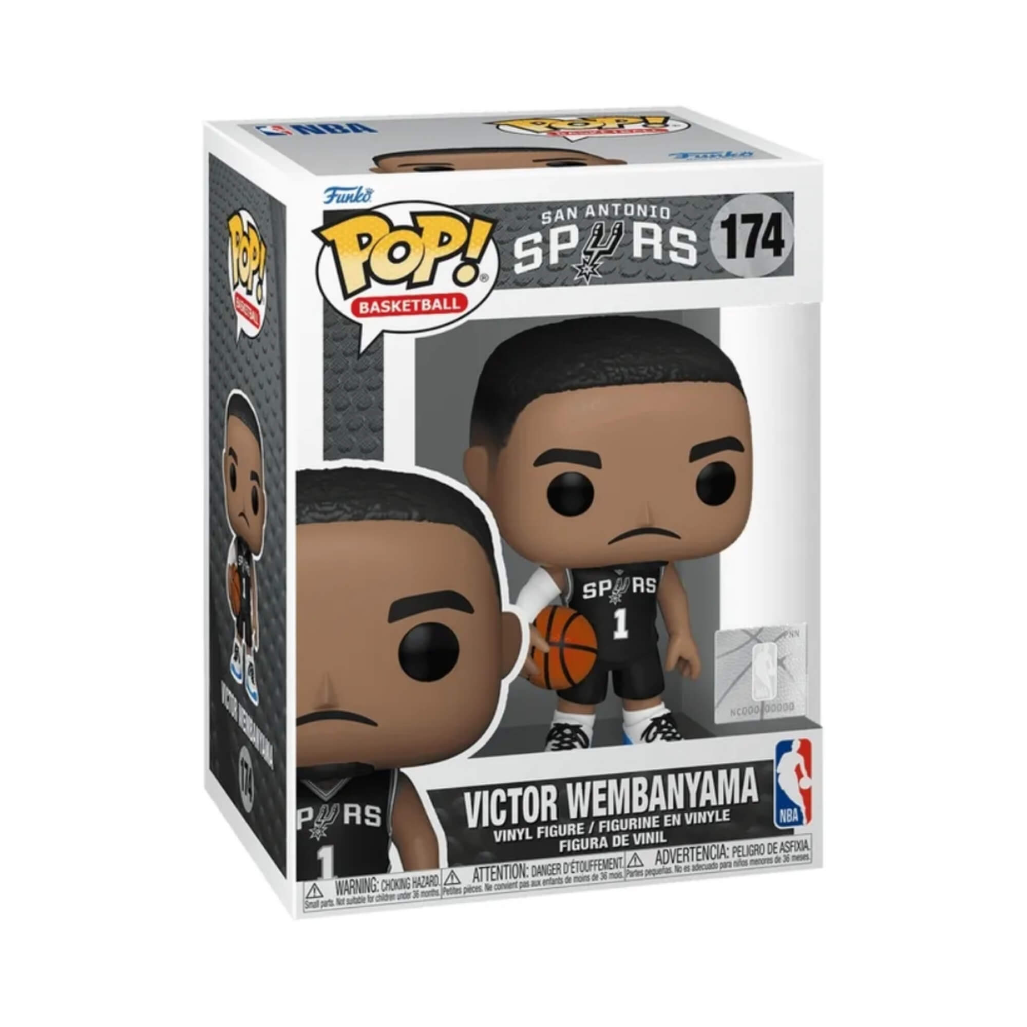 Boneco Funko Pop! NBA Spurs - Victor Wembanyama Candide - 12447