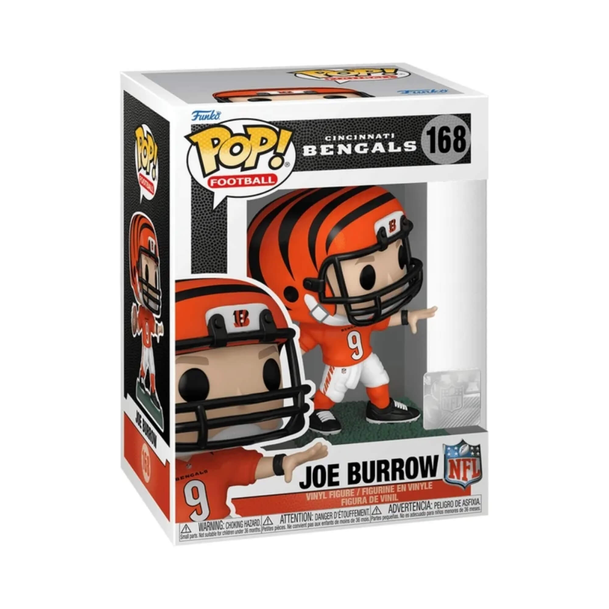 Boneco Funko Pop! NFL Bengals - Joe Burrow Candide - 12451