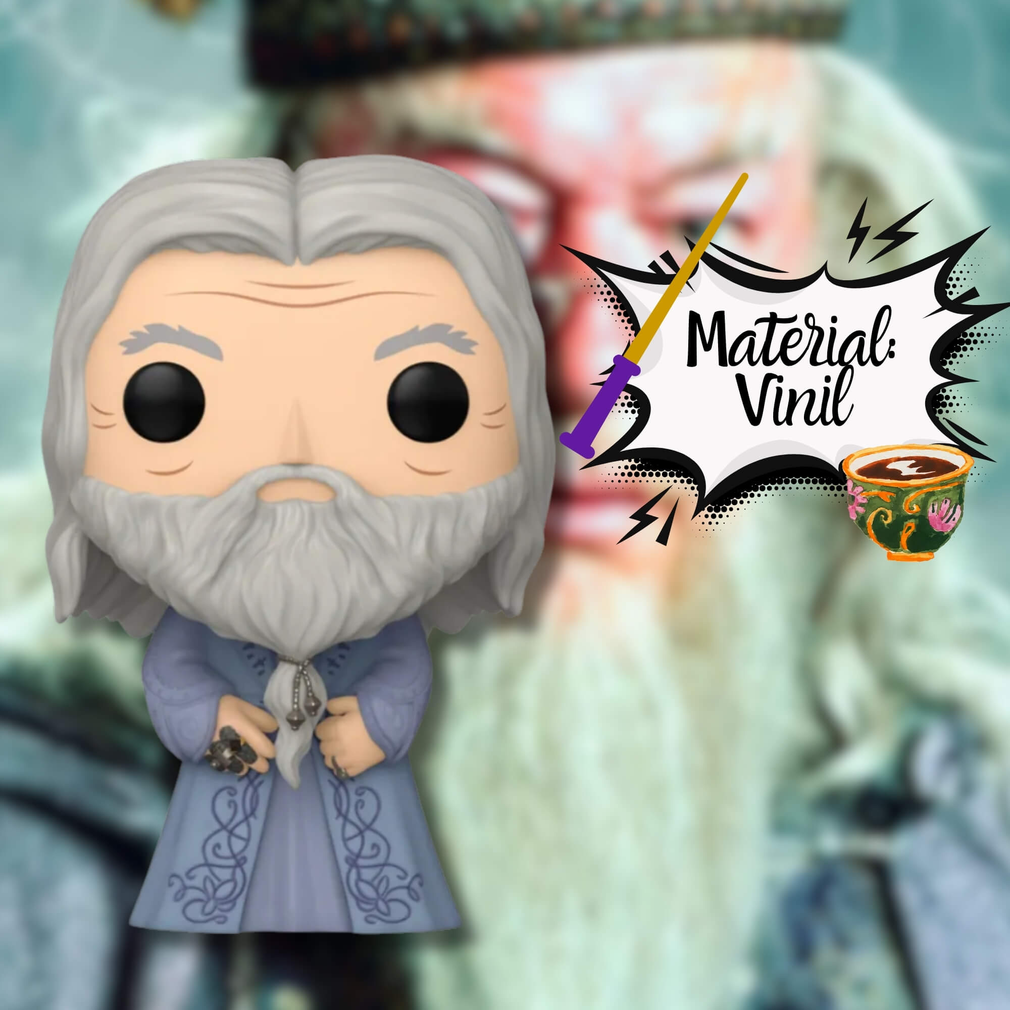 Boneco Funko Pop! Harry Potter 6 - Dumbledore Com Horcrux Candide 	12354