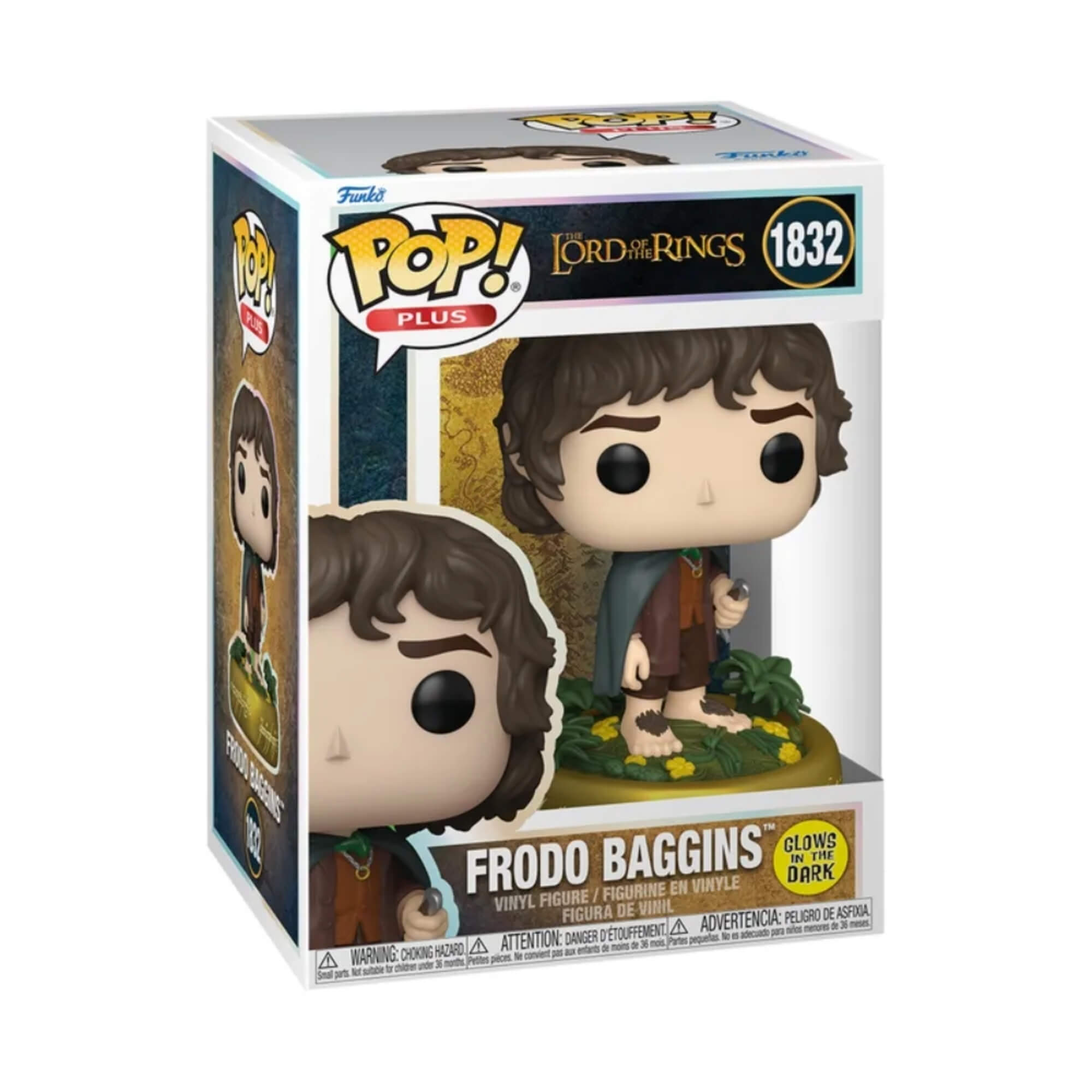 Boneco Funko Pop! Exclusivo O Senhor dos Anéis - Frodo Bolseiro (Glow) Candide - 12617