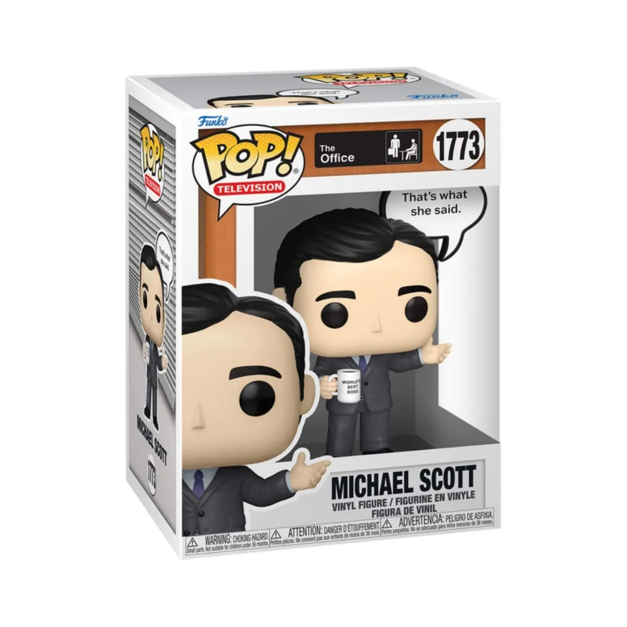 Boneco Funko Pop! Sayings The Office - Michael Candide - 12476