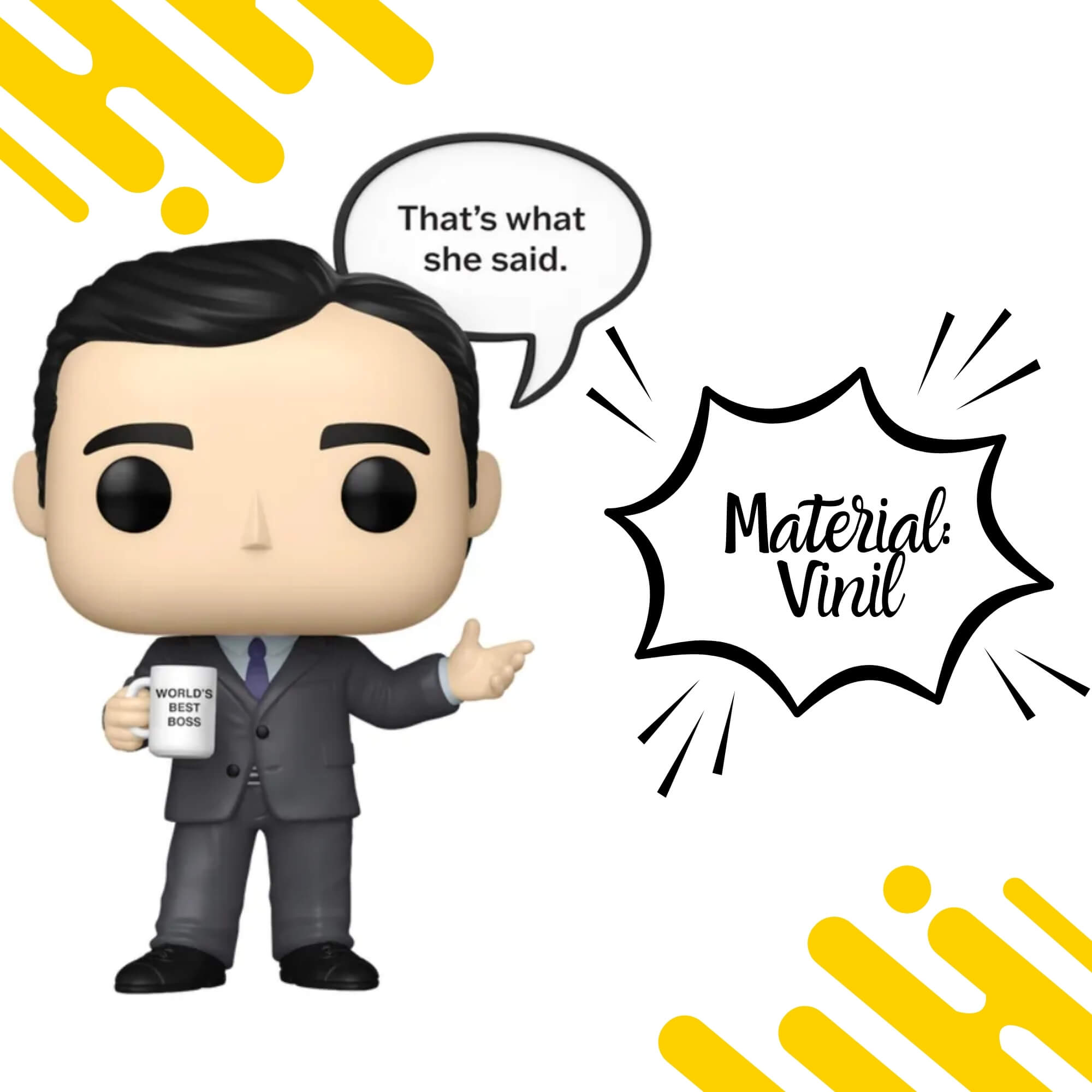 Boneco Funko Pop! Sayings The Office - Michael Candide - 12476