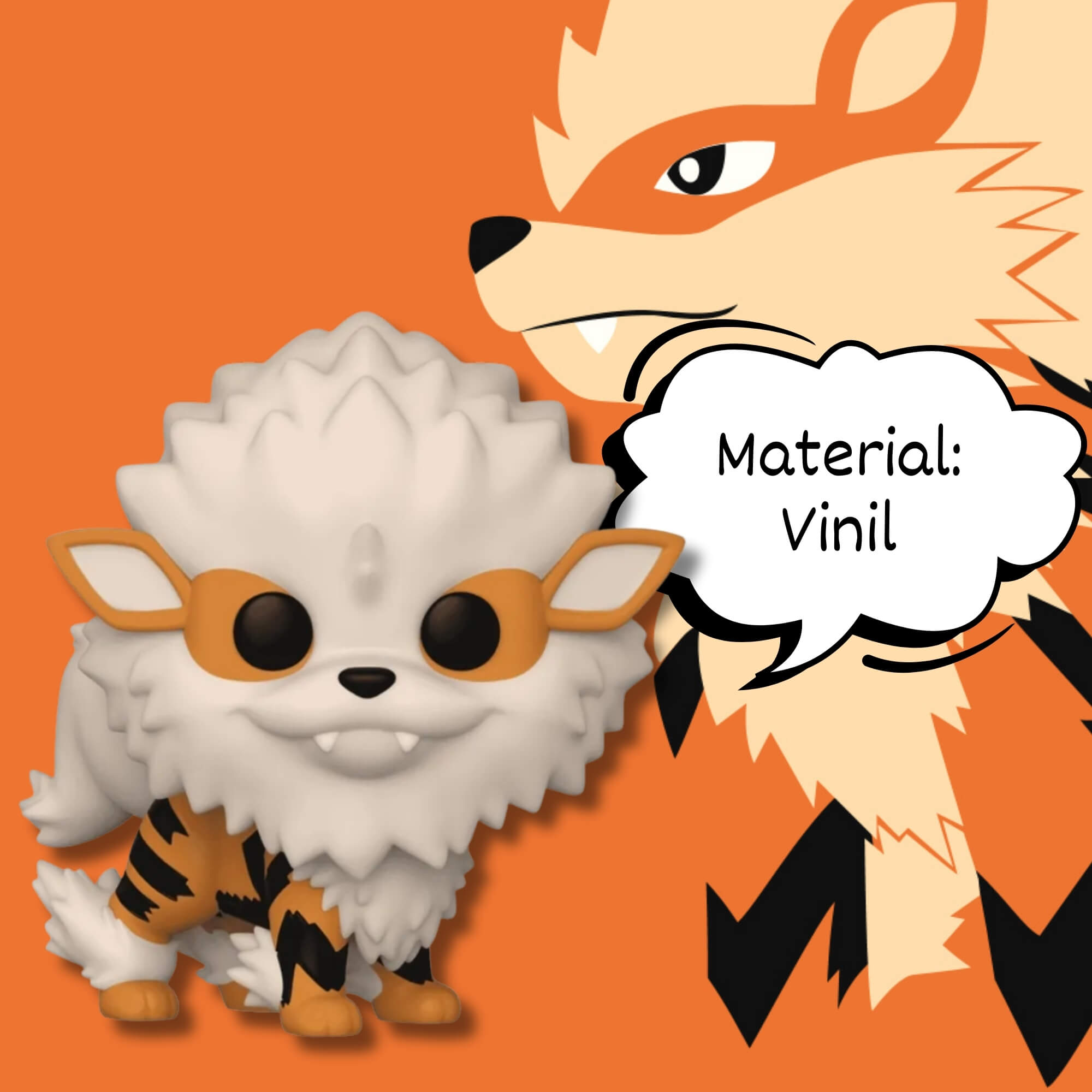 Boneco Funko Pop! Pokémon Arcanine Candide - 11956