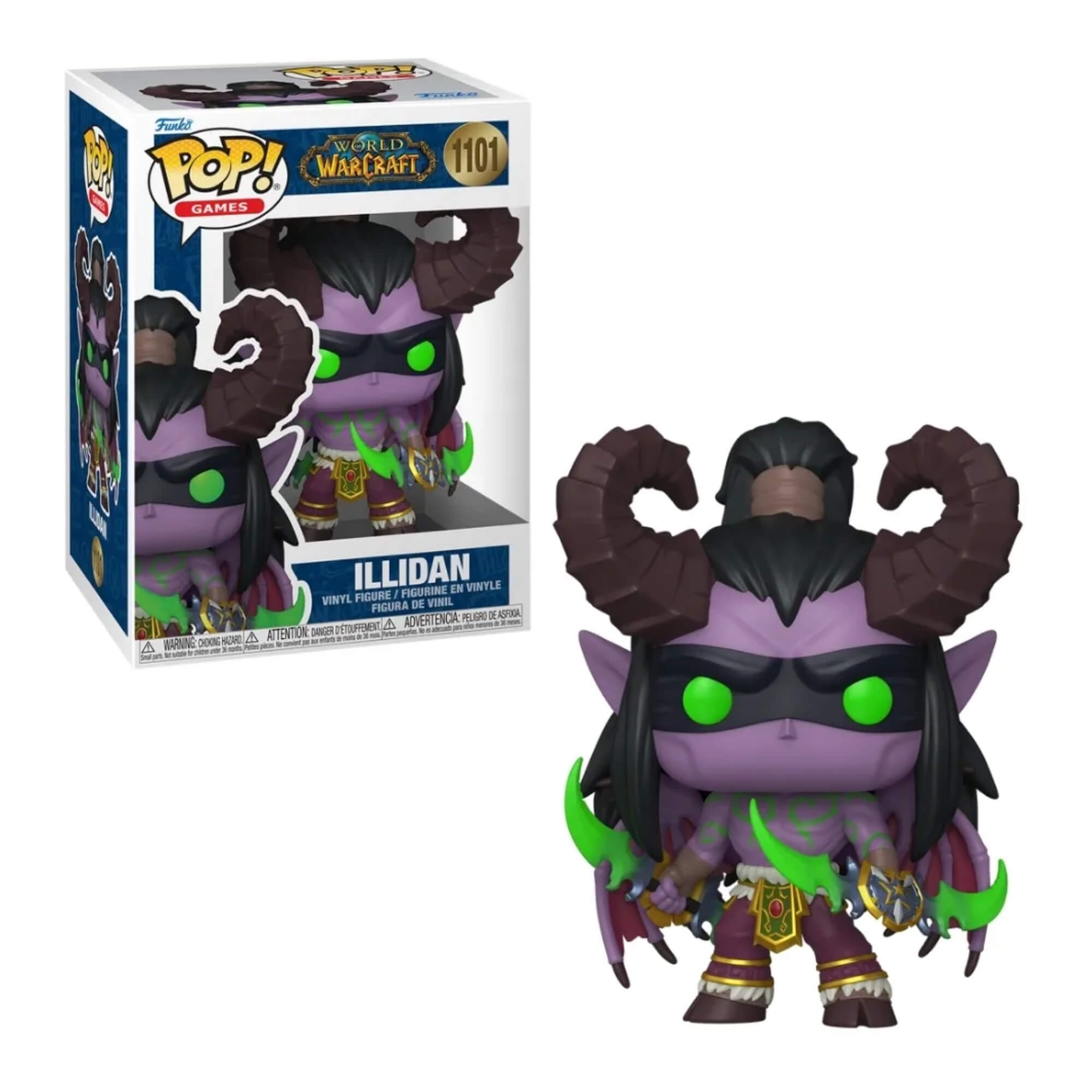 Boneco Funko Pop! World Of Warcraft Illidan Candide - 12605