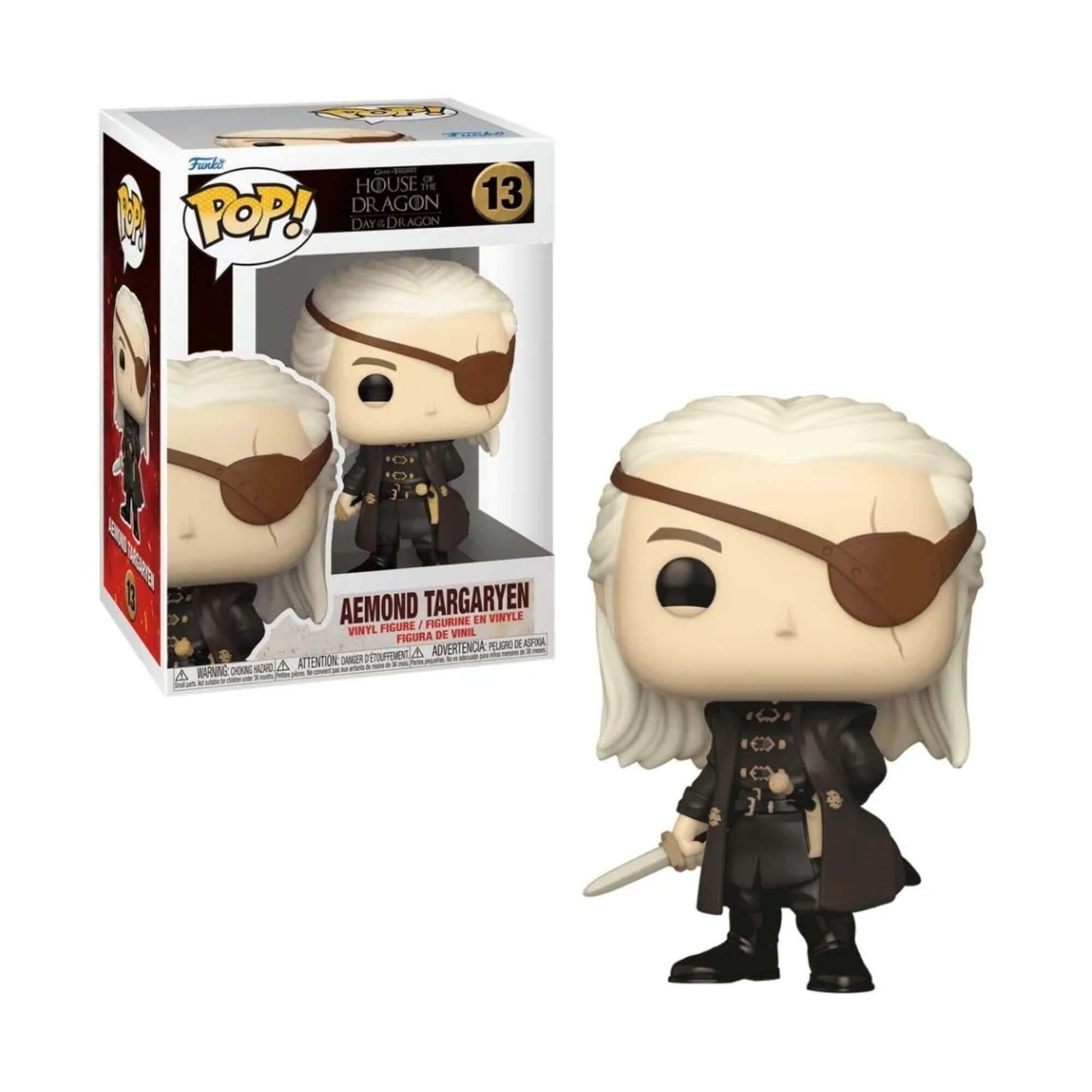 Boneco Funko Pop! A Casa do Dragão Aemond Targaryen Candide - 11432