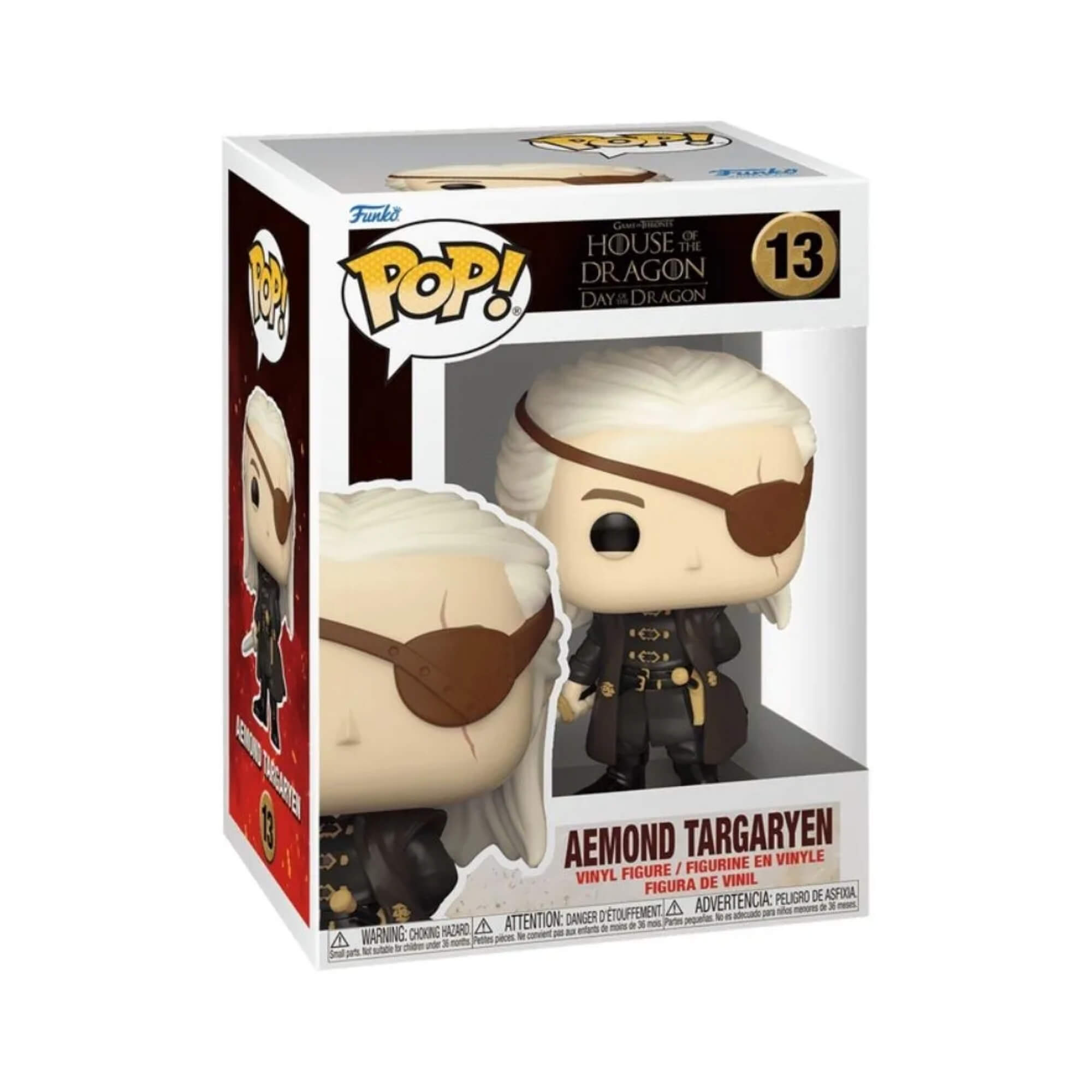 Boneco Funko Pop! A Casa do Dragão Aemond Targaryen Candide - 11432