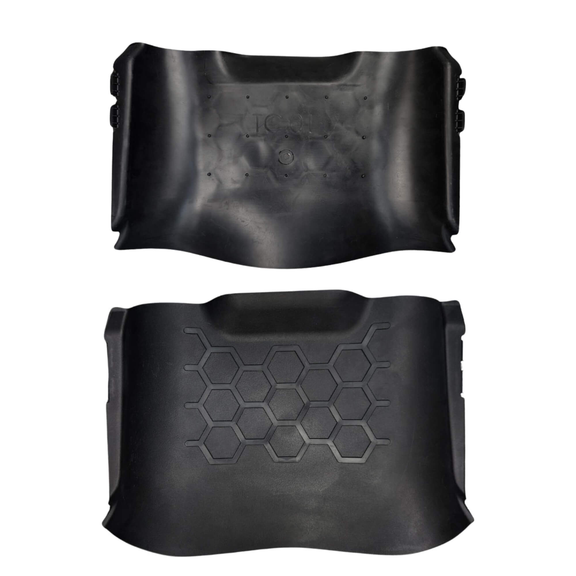 COMP Kit Automotivo Tapete Bandeja + Soleira Preta Fiat Toro A partir de 2016