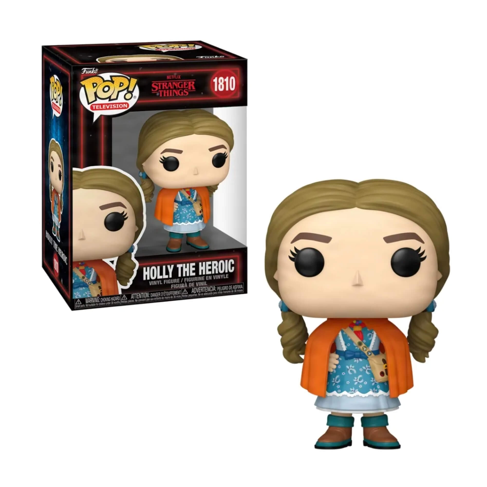VAR Boneco Funko Pop! Stranger Things – Modelos Colecionáveis à Escolha Personagem:Holly, a Heroína