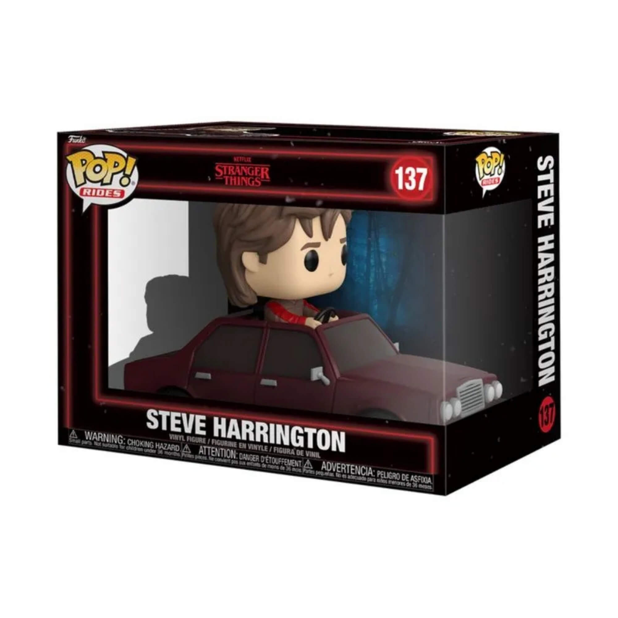 VAR Boneco Funko Pop! Stranger Things – Modelos Colecionáveis à Escolha Personagem:Steve no Carro