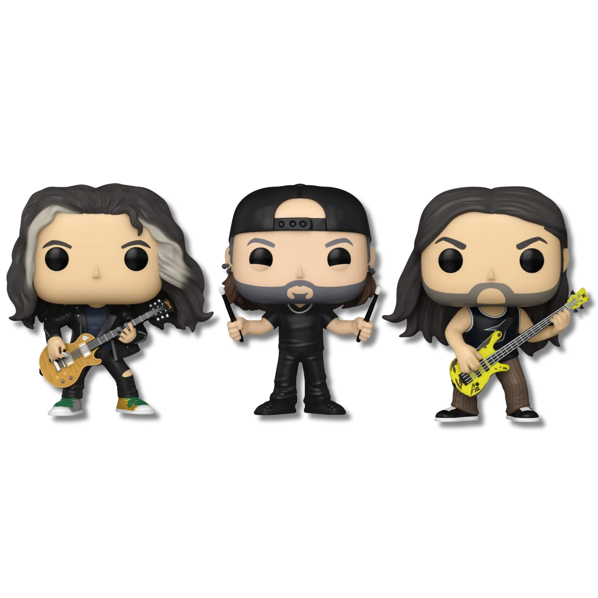 COMP Boneco Funko Pop! Rocks Metallica 72 Seasons – Kirk, Lars e Robert