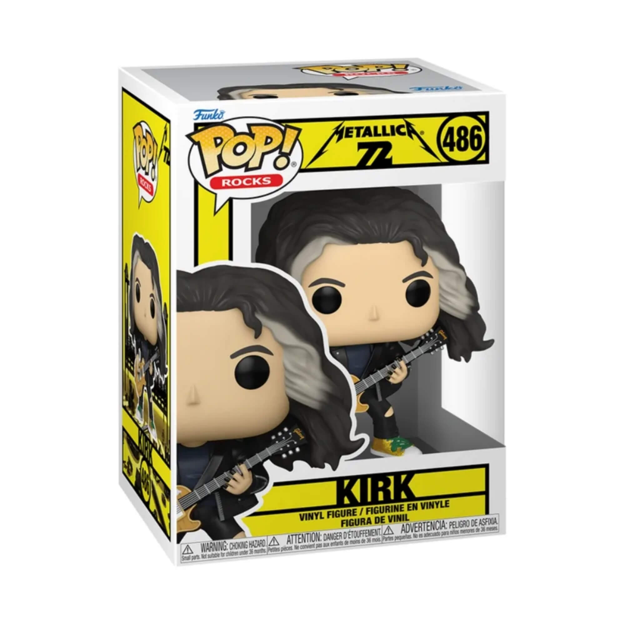 COMP Boneco Funko Pop! Rocks Metallica 72 Seasons – Kirk, Lars e Robert