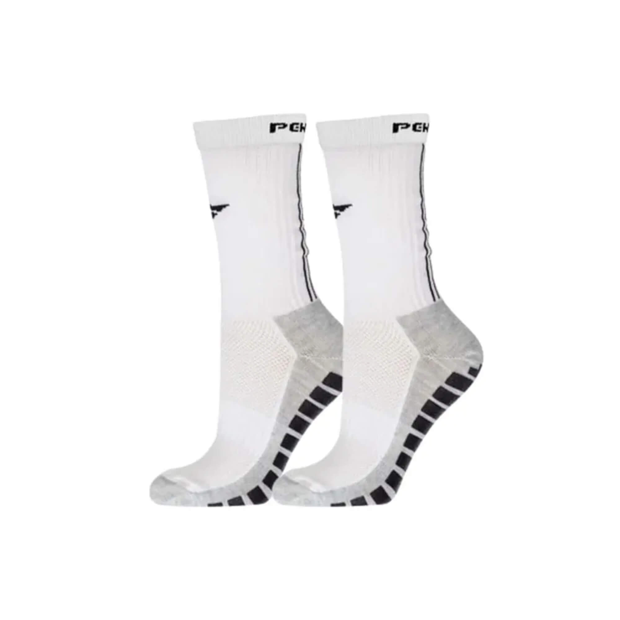 VAR Par de Meias 33 ao 44 Perf Grip Penalty (Escolha o Tamanho/Cor) Tamanho e Cor:33-38 Branco/Preto