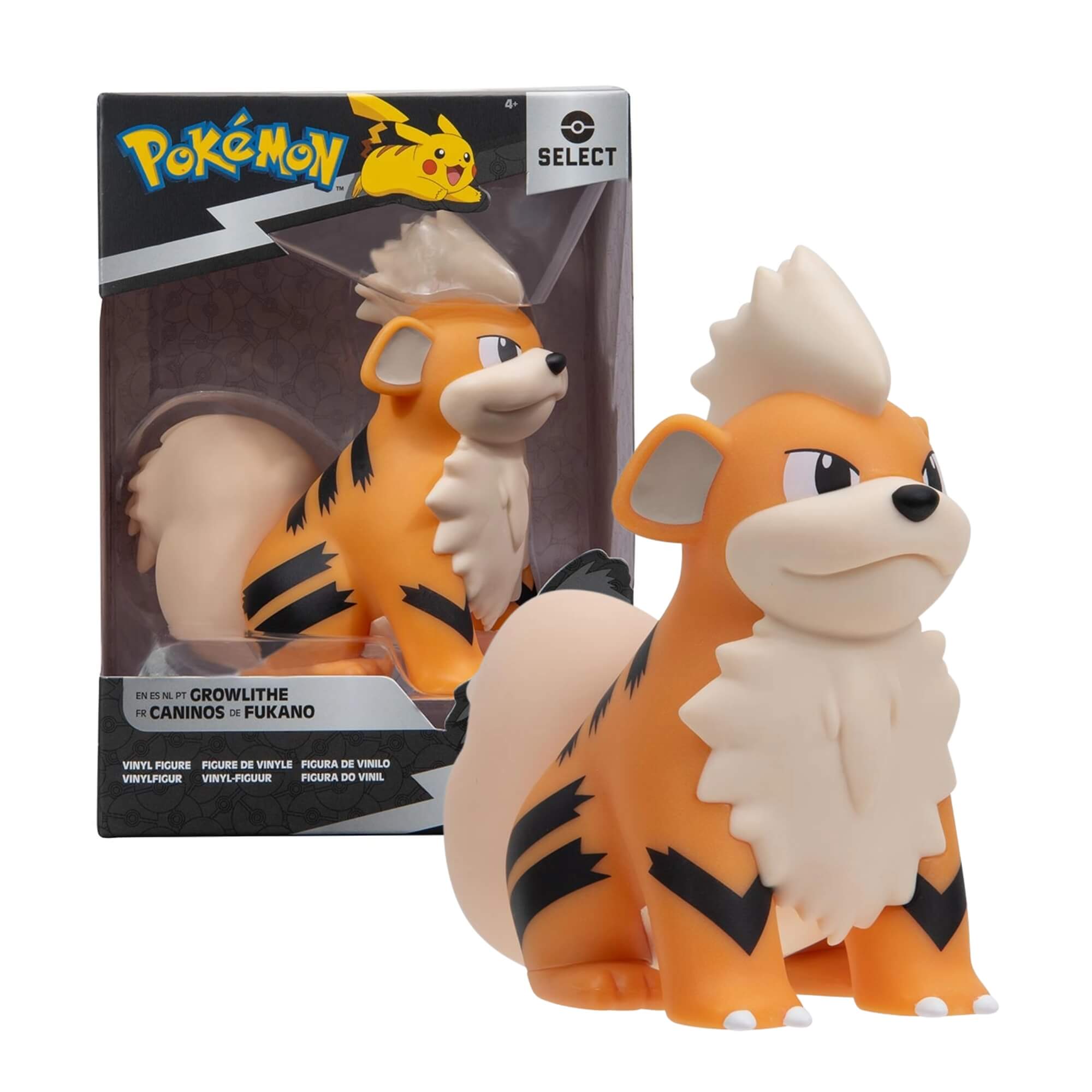 VAR Boneco Pokémon Vinil 10cm Sunny (Escolha o Modelo) Personagem:Growlithe