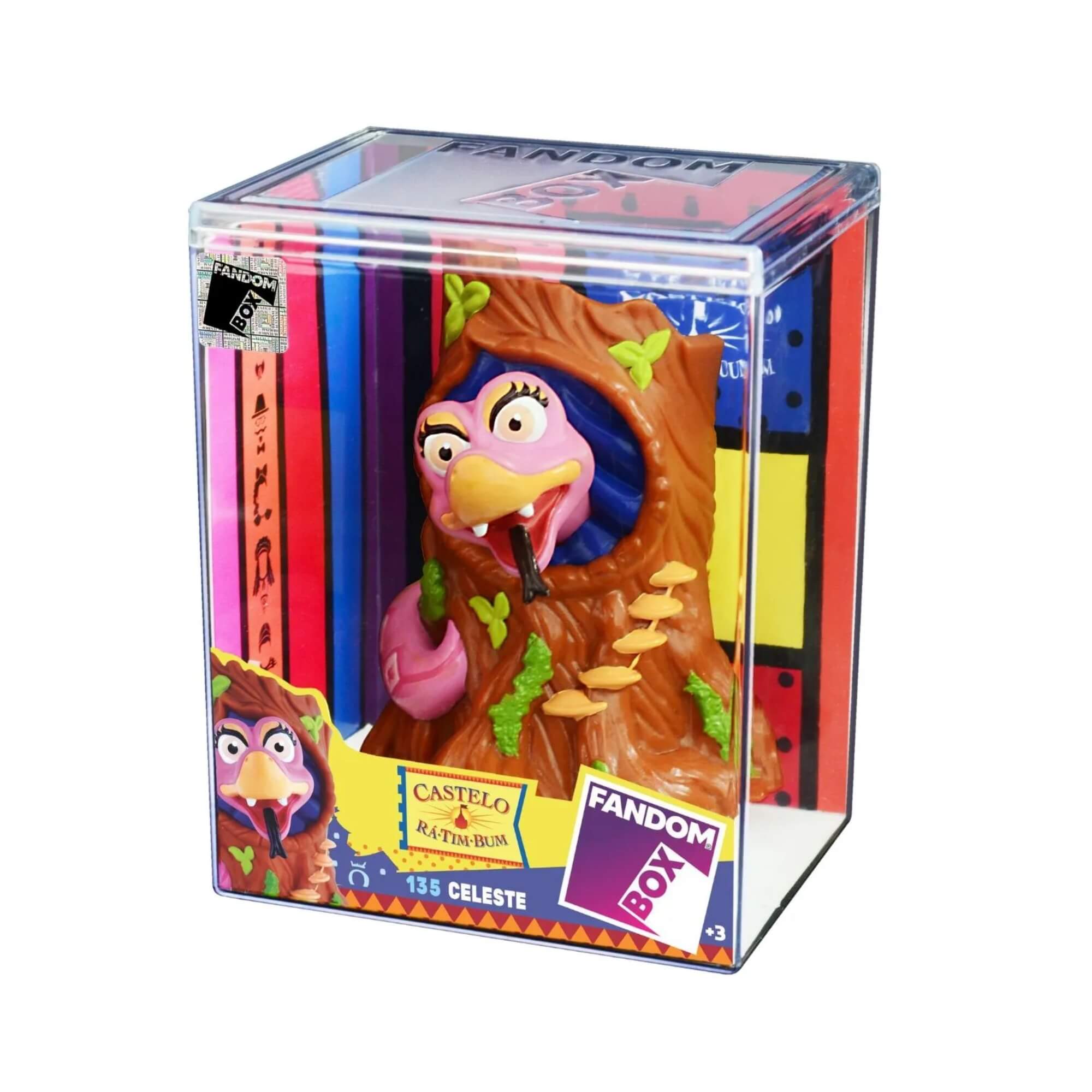 VAR Unidade Fandom Box Castelo Ra Tim Bum Boneco Colecionável 16cm Vinil Atóxico Lider Personagem:Celeste