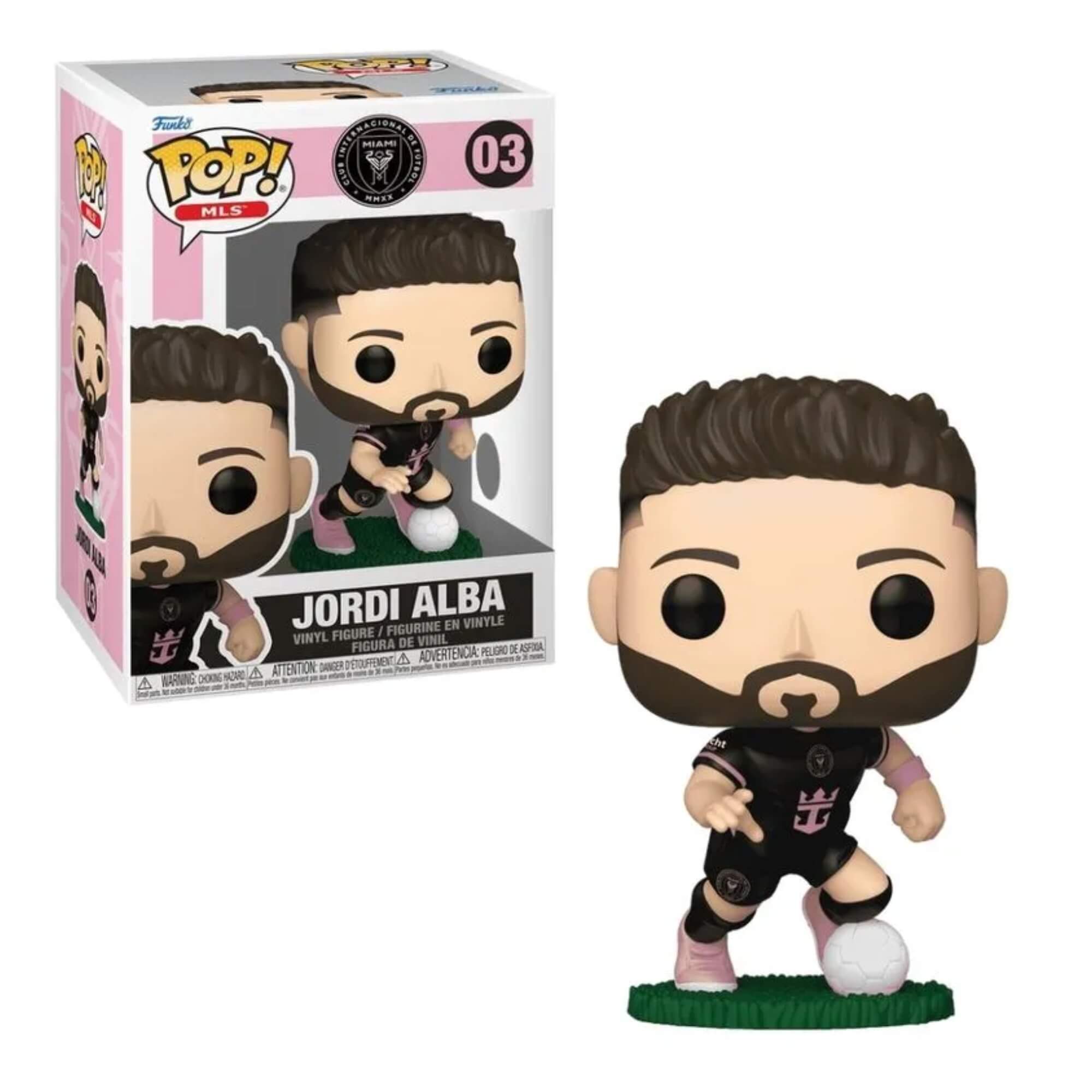 VAR Boneco Funko Pop! Astros do Futebol (Escolha o Jogador) Jogador:Jordi Alba