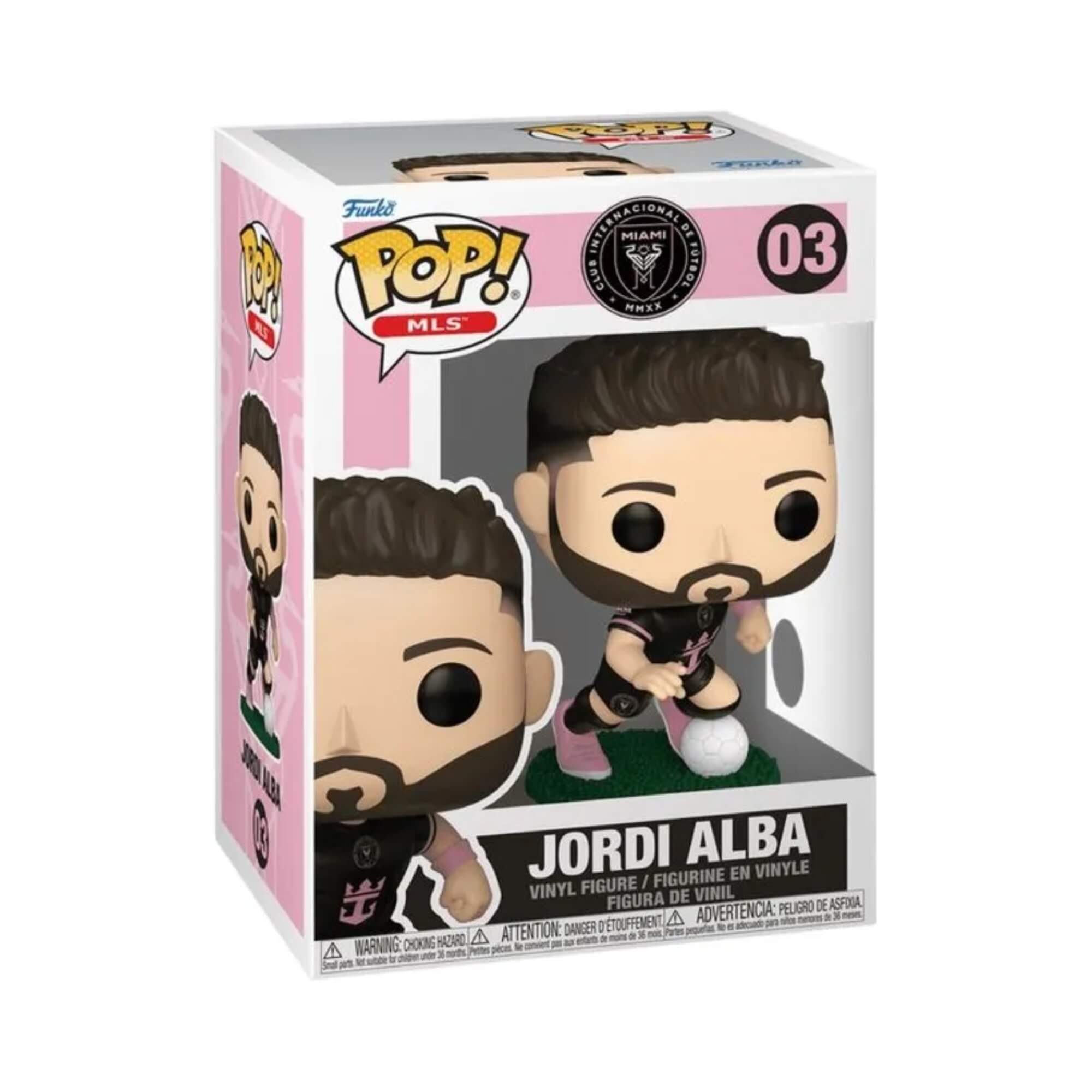 VAR Boneco Funko Pop! Astros do Futebol (Escolha o Jogador) Jogador:Jordi Alba