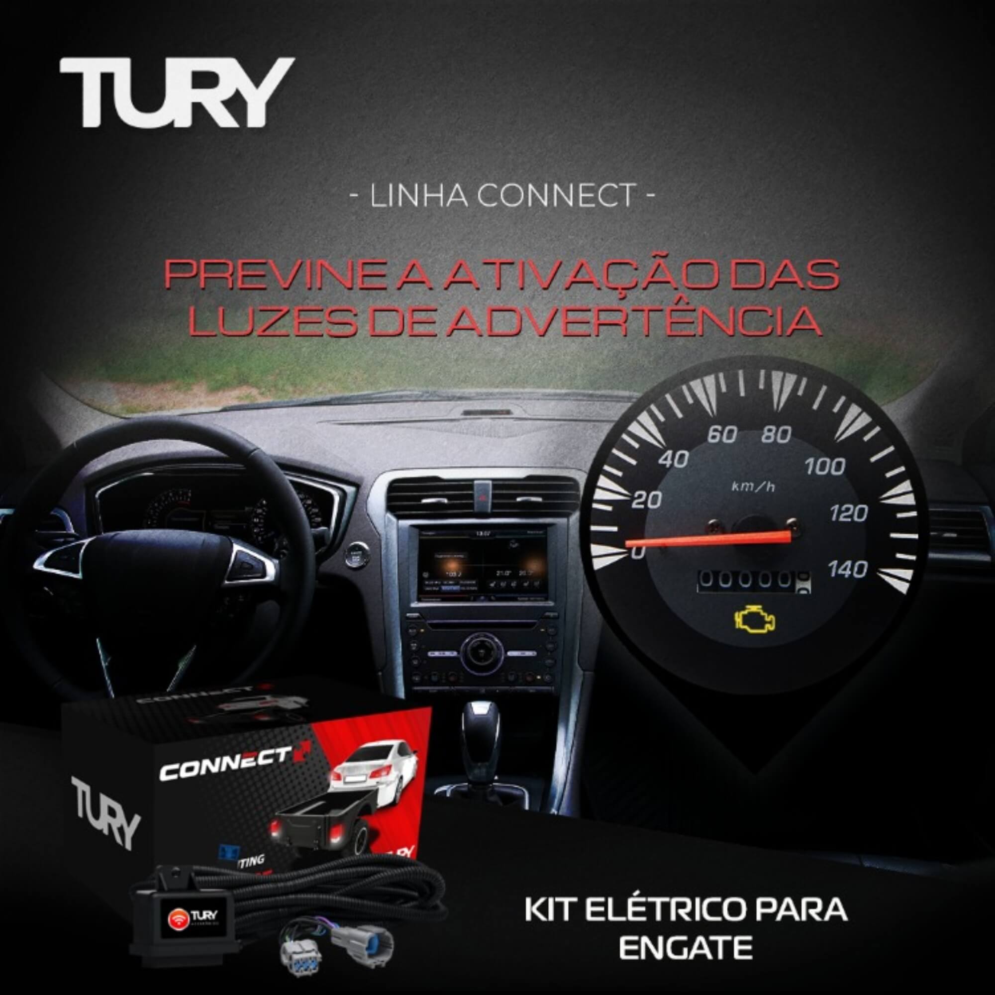 COMP Kit Engate Reboque Removível Triton Katana 2025 + Módulo de Proteção Elétrica