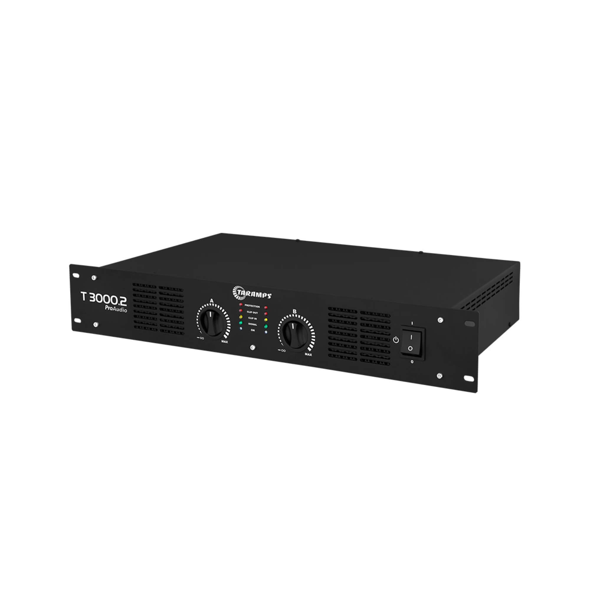 Amplificador Profissional Multicanal Class D T 3000.2 Taramps - 902464