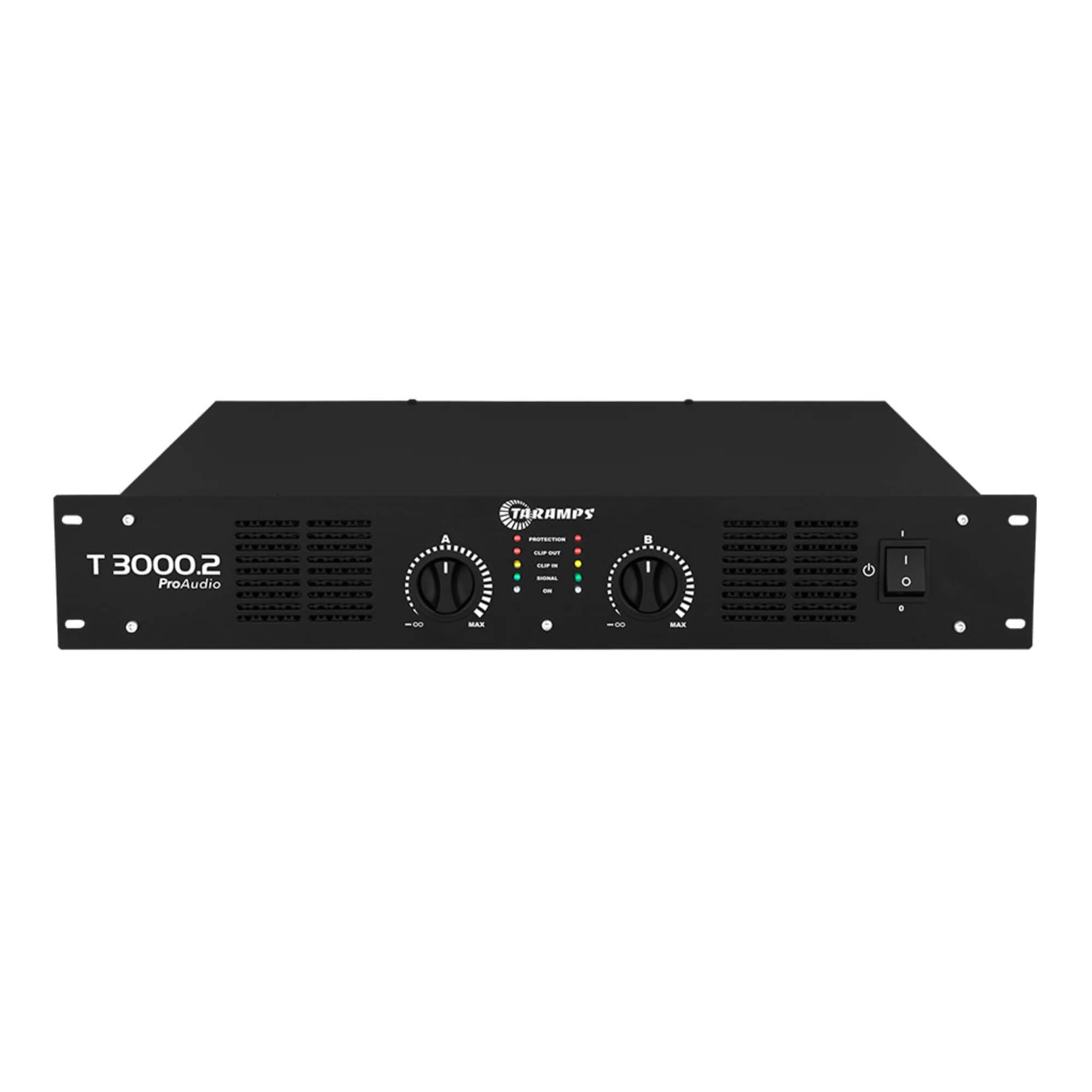 Amplificador Profissional Multicanal Class D T 3000.2 Taramps - 902464