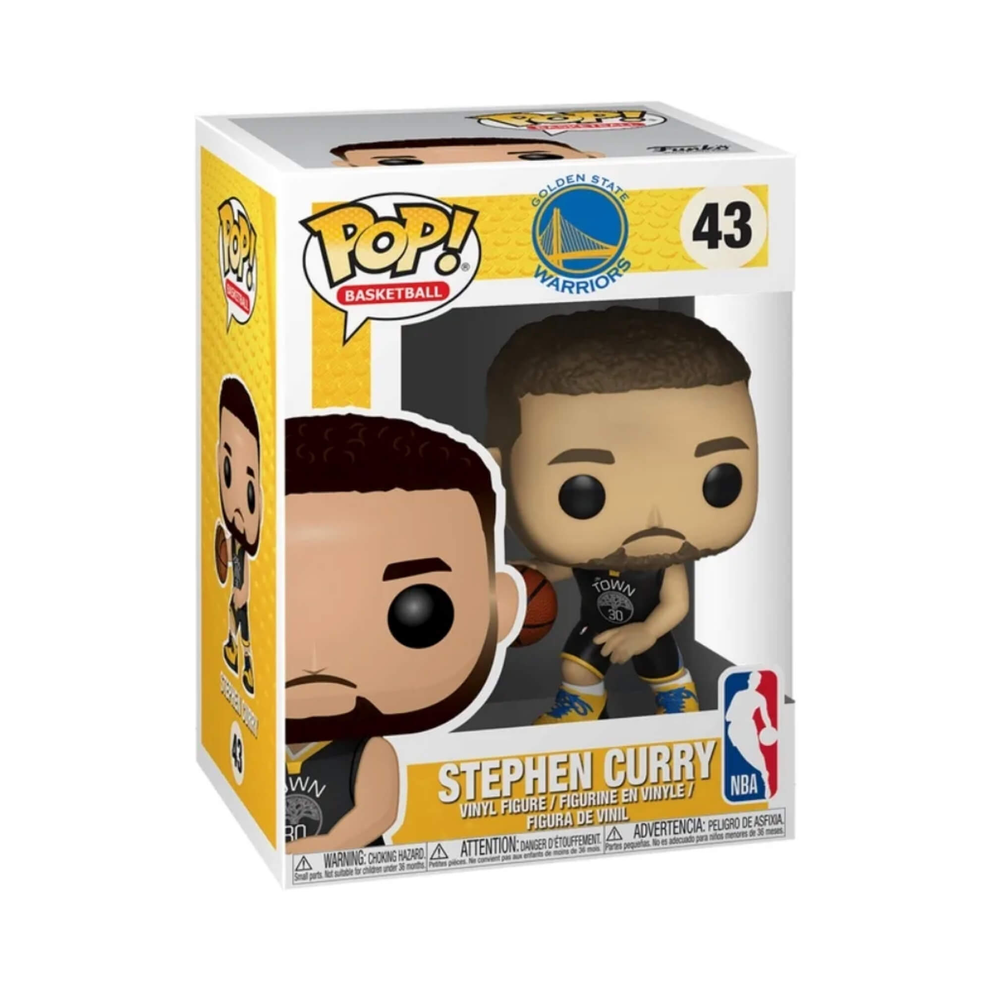 VAR Funko Pop! NBA Jogadores Colecionáveis Vinil Original (Escolha) jogador: Stephen Curry