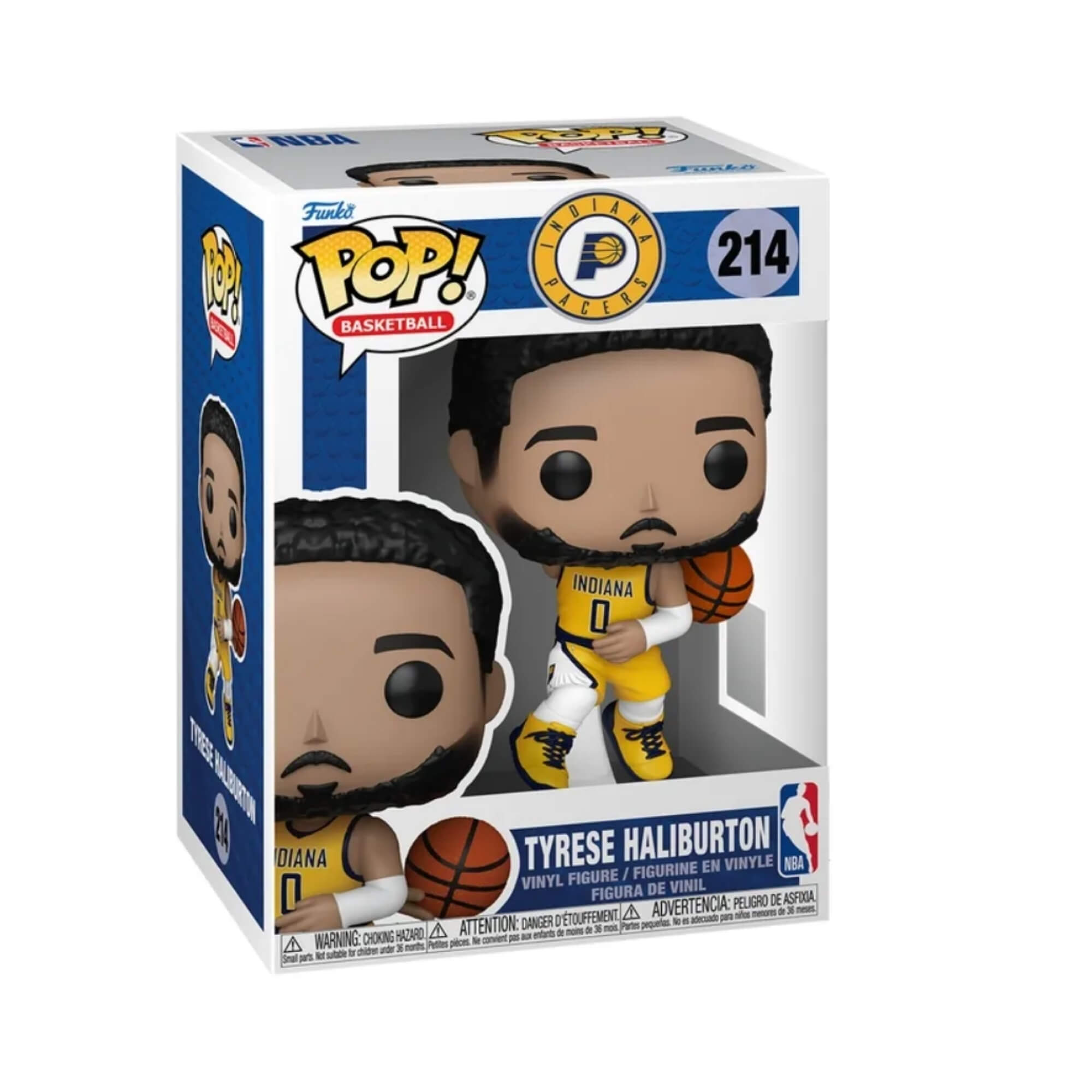 VAR Funko Pop! NBA Jogadores Colecionáveis Vinil Original (Escolha) jogador:Tyrese Haliburton
