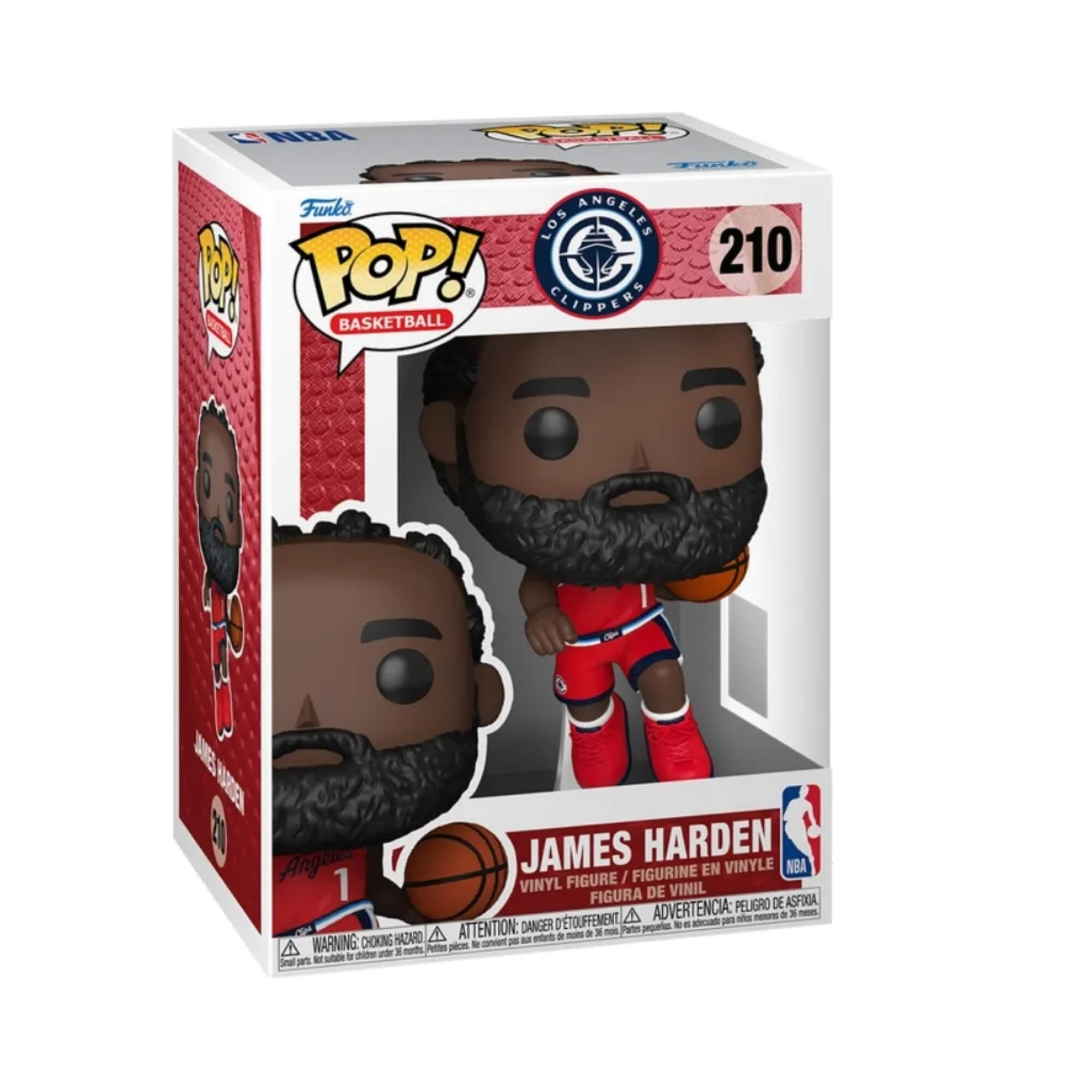 VAR Funko Pop! NBA Jogadores Colecionáveis Vinil Original (Escolha) jogador:James Harden