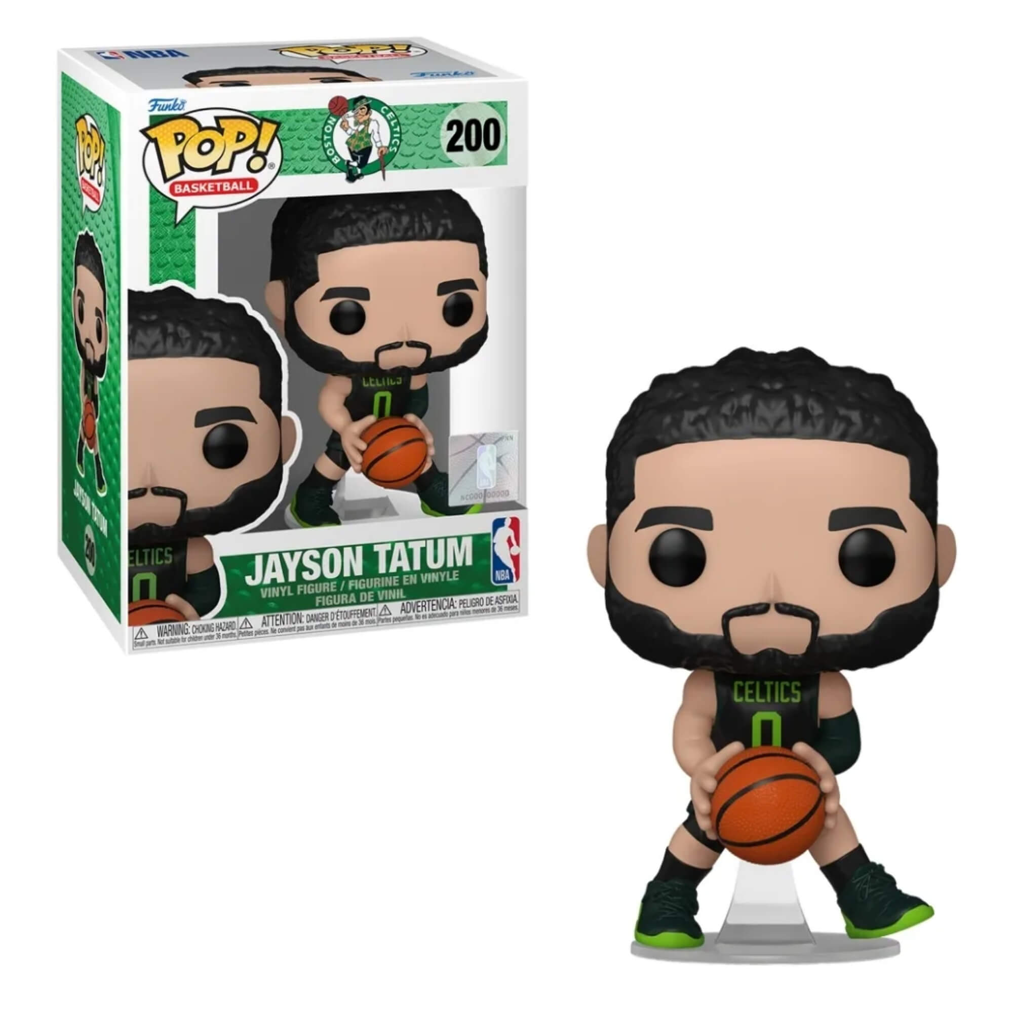 VAR Funko Pop! NBA Jogadores Colecionáveis Vinil Original (Escolha) jogador:Jayson Tatum