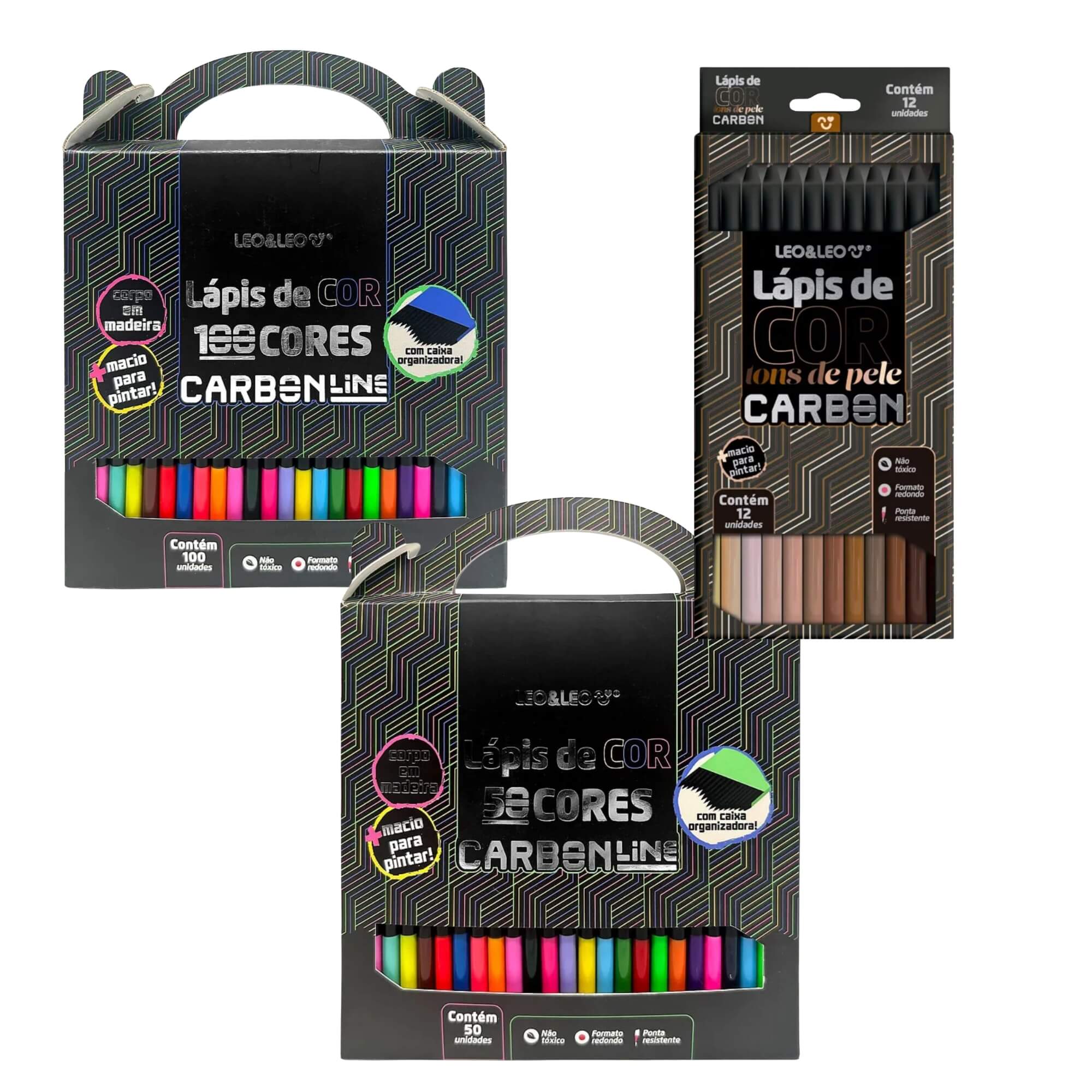 VAR Lápis de Cor Linha Carbon Line Leo&Leo – Escolha