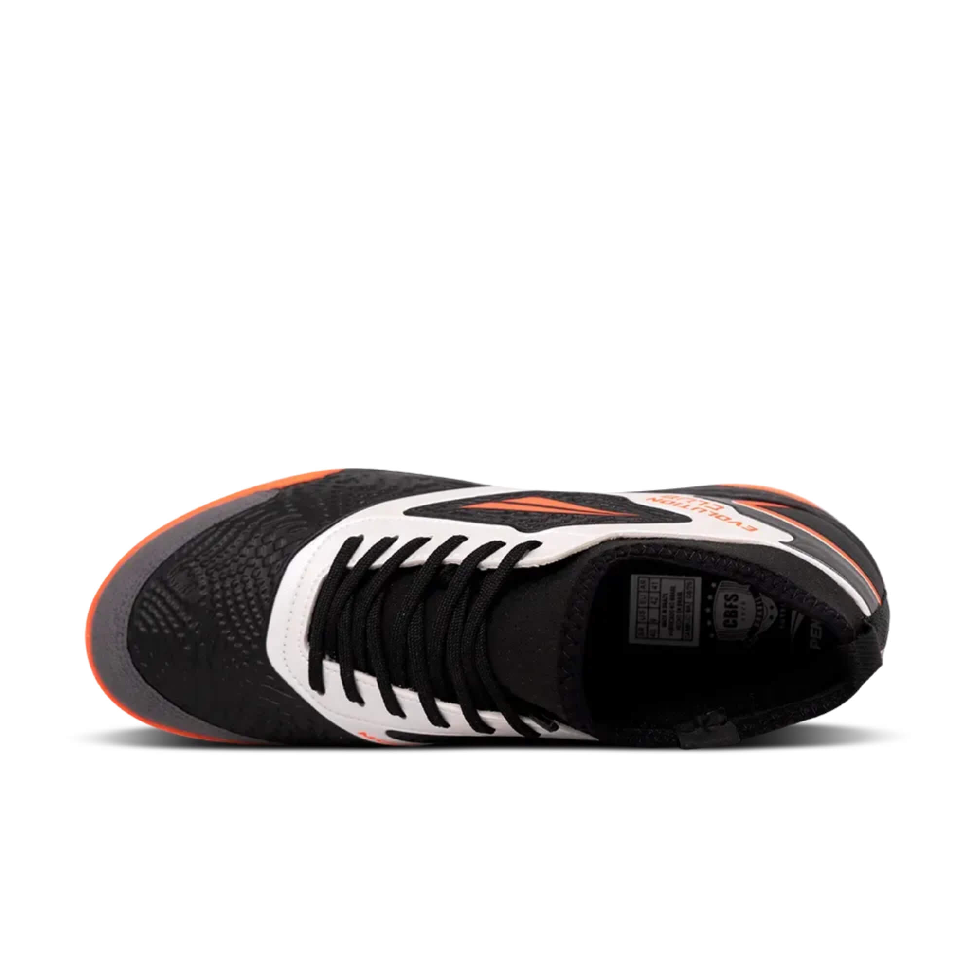 VAR Chuteira Futsal Evolution Club Locker Y-1 37 ao 43 (Branco e Cinza) Penalty - Escolha Tamanho:Tam. 38