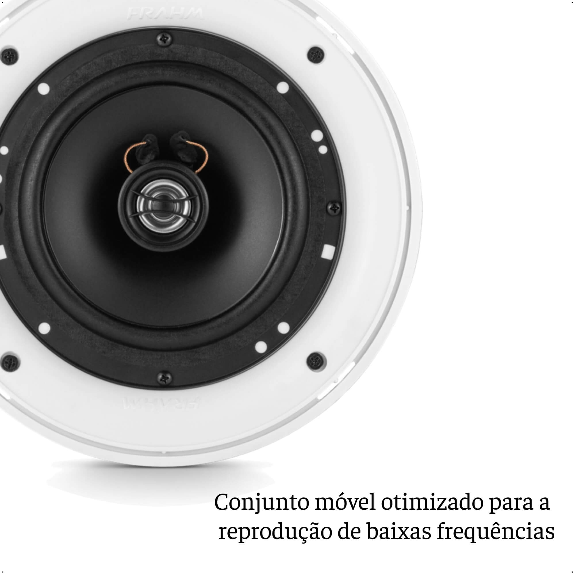 COMP Kit Som Ambiente Amplificador 4x2 Parede + 4 Arandelas Frahm