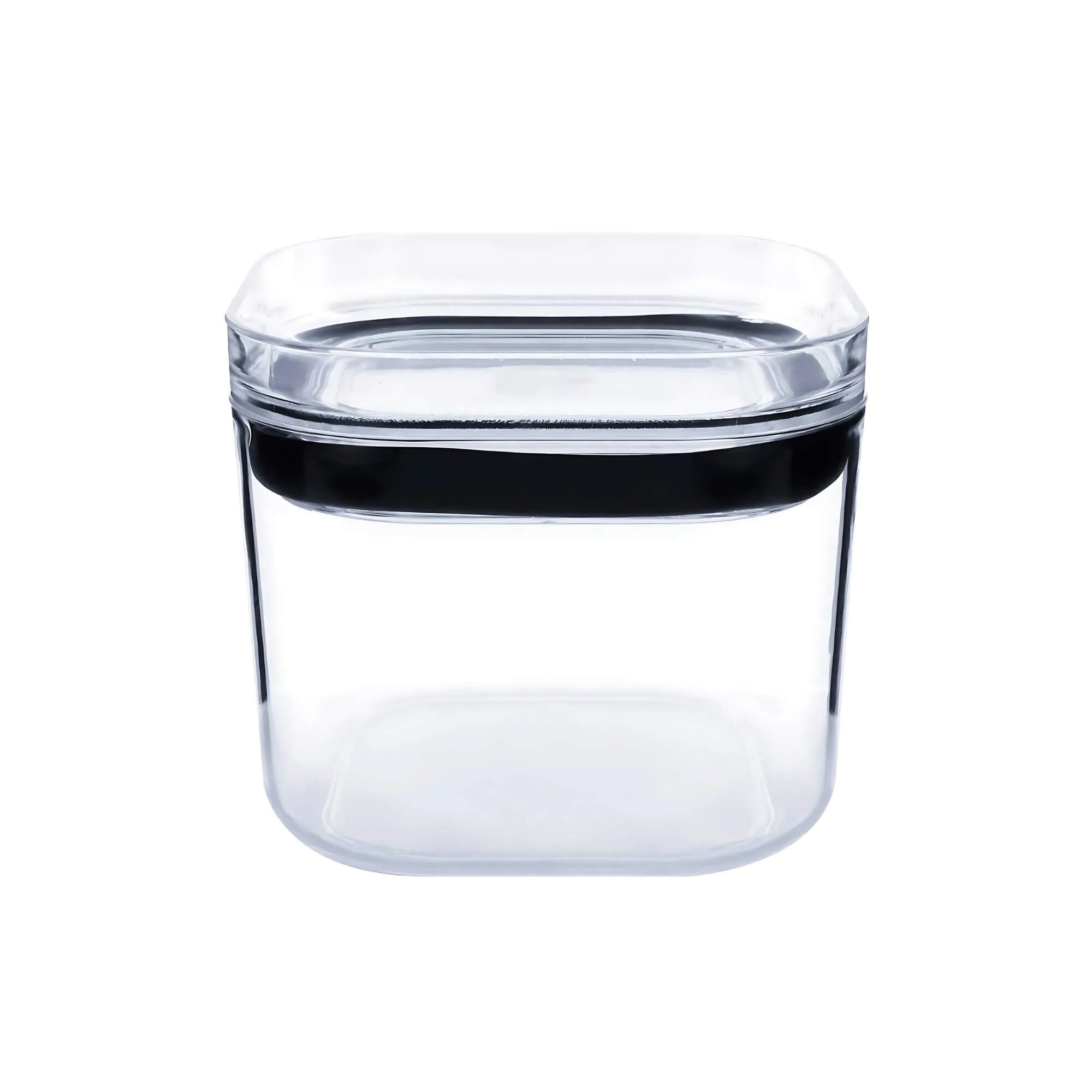 VAR Pote Organizador Hermético UZ Utilidades com Tampa Transparente – Escolha a Capacidade Capacidade:450ml