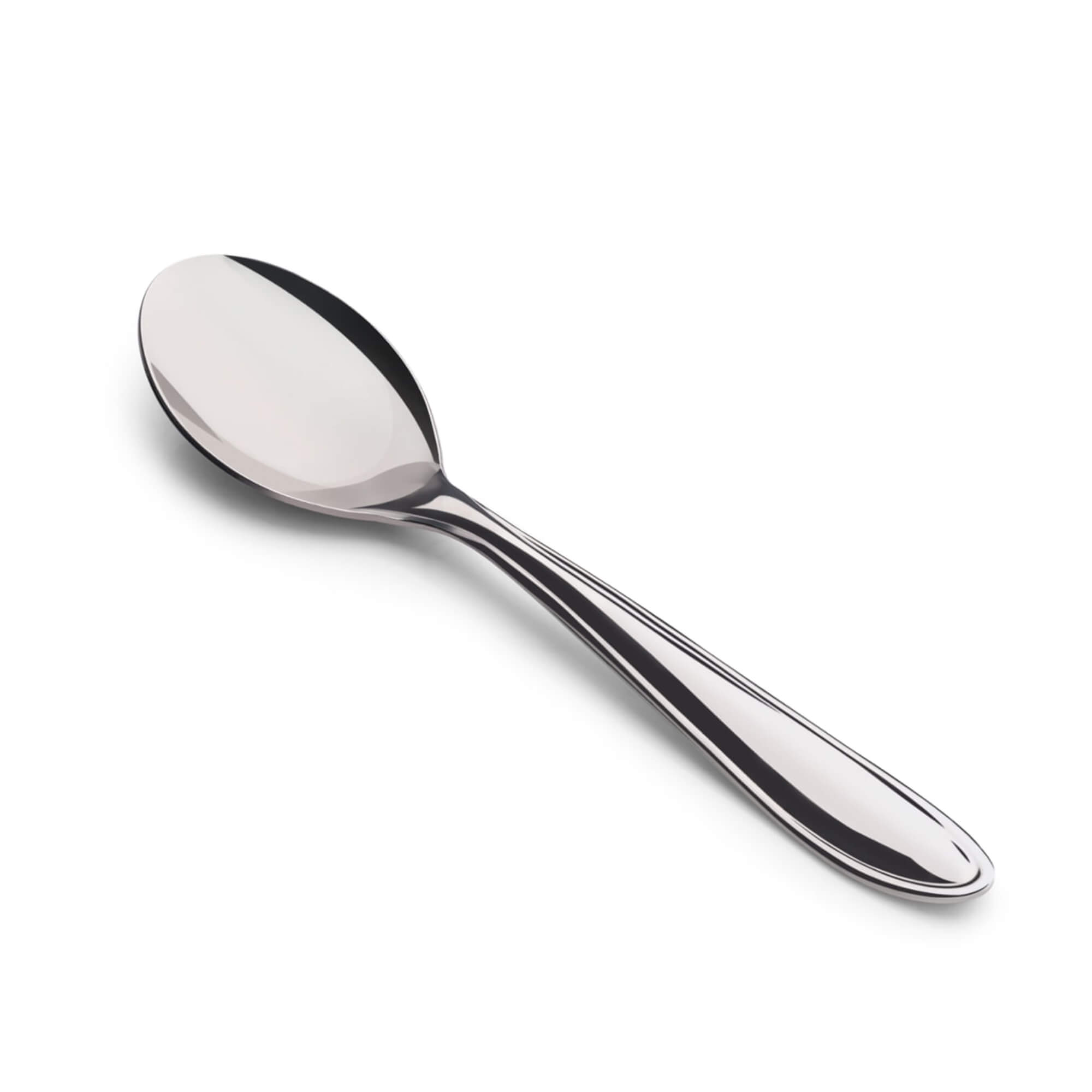 COMP Kit com 6 Colheres de Mesa Lyon em Aço Inox Brinox