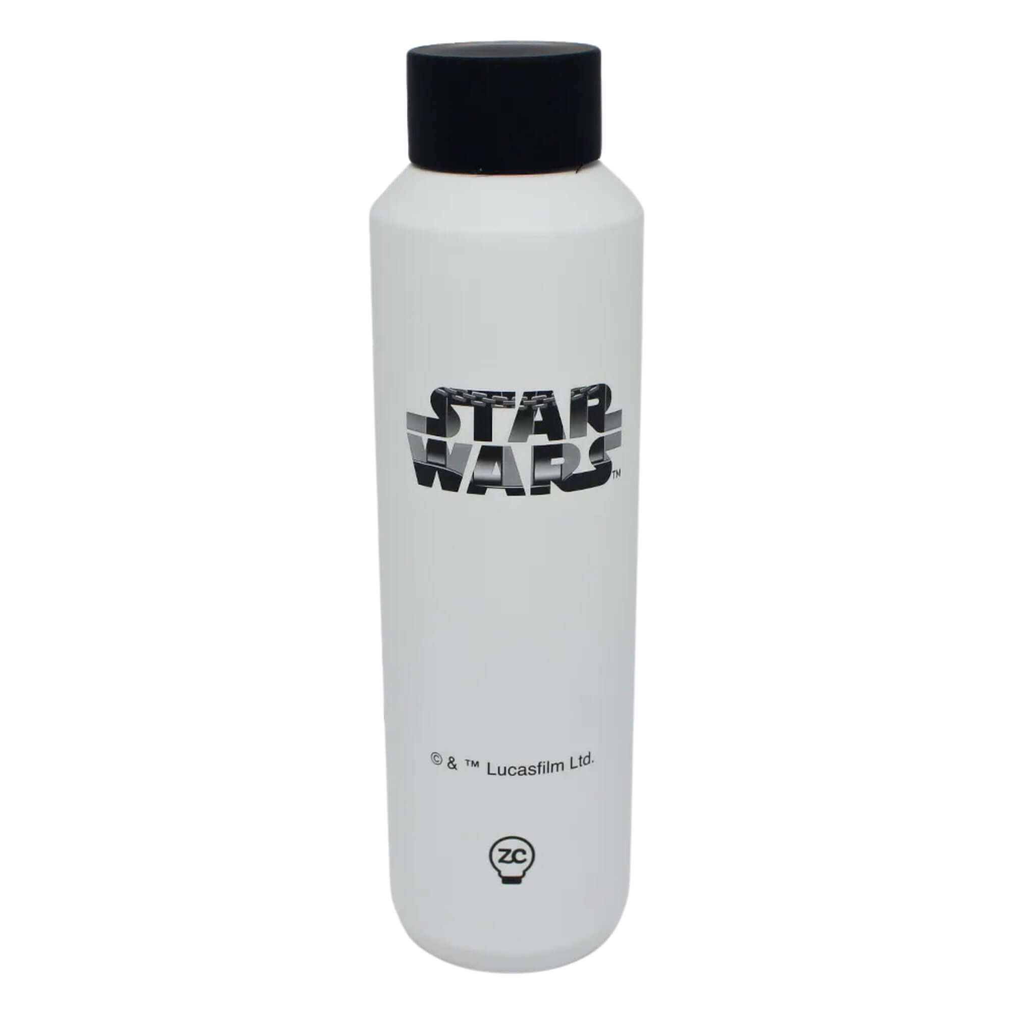VAR Garrafa Acqua 600ml Aço Inox Zona Criativa (Escolha) Modelo:Darth Vader