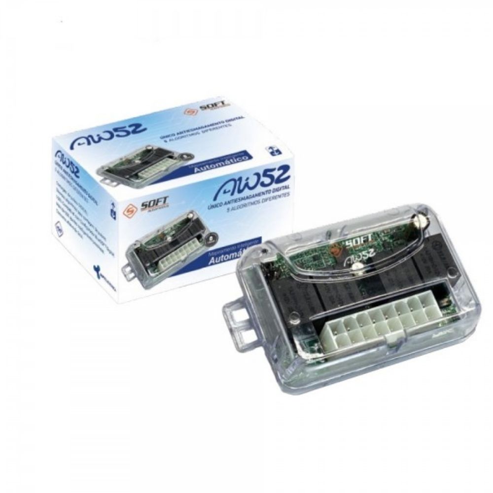 COMP Kit Conforto Automotivo: Trava Elétrica 4 Portas + Módulos Vidro Soft AW52 e Infinity 2.0