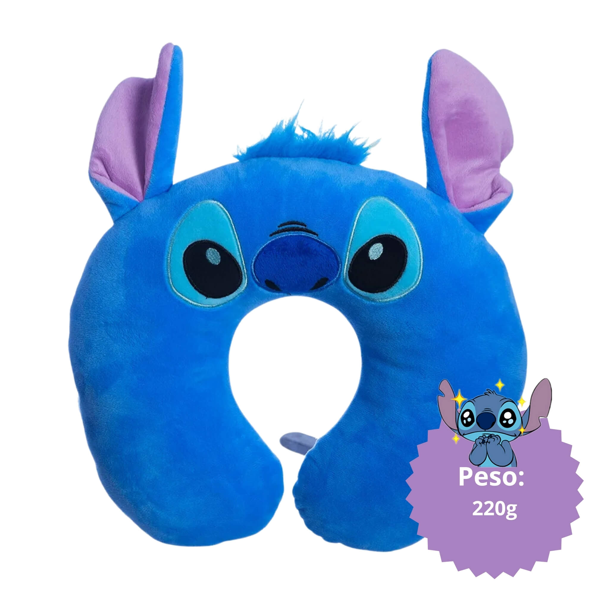 VAR Almofada de Pescoço para Viagem Zona Criativa (Escolha) Modelo/Personagem:Stitch II