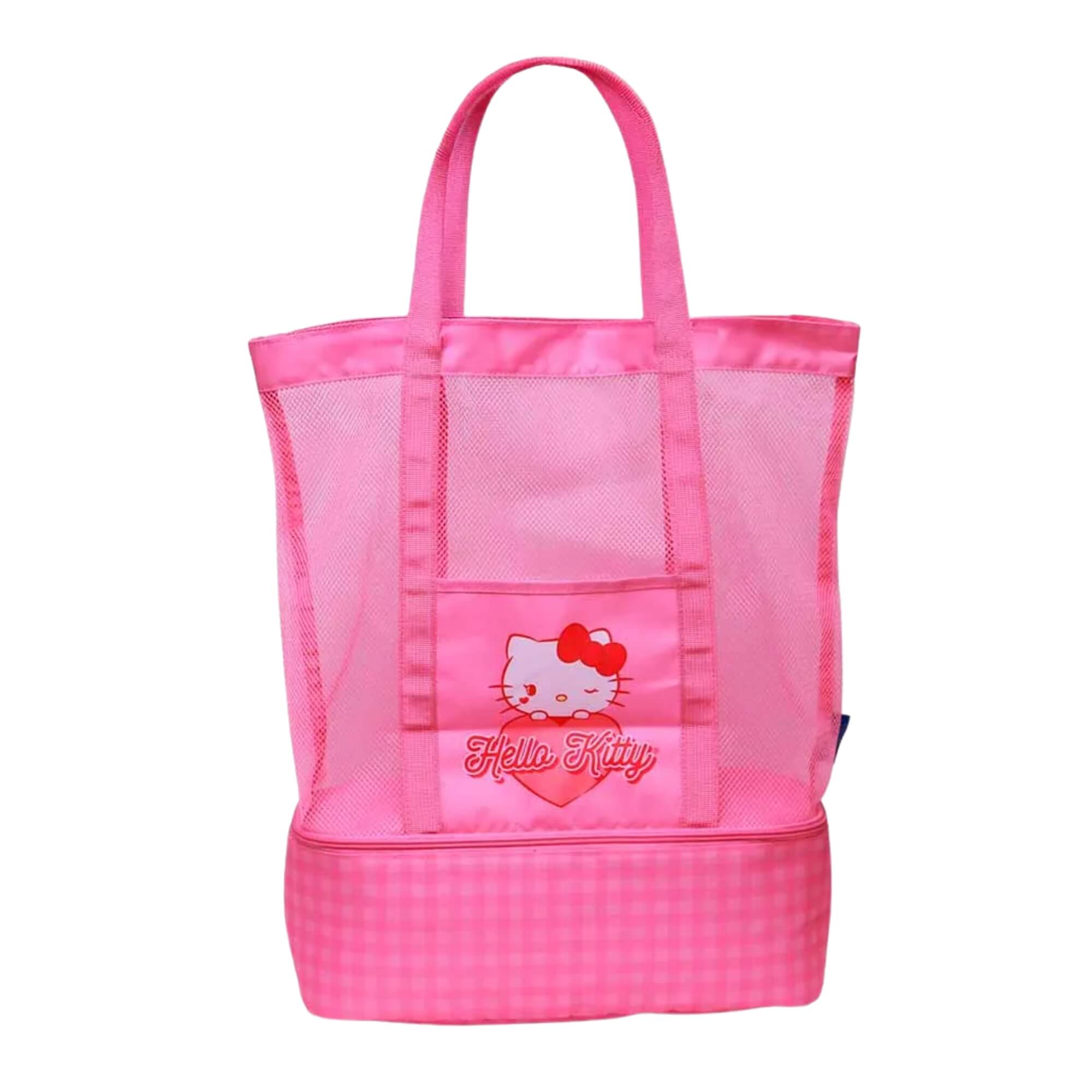 VAR Bolsa Térmica de Praia com Compartimento Zona Criativa (Escolha) Personagem:Hello Kitty