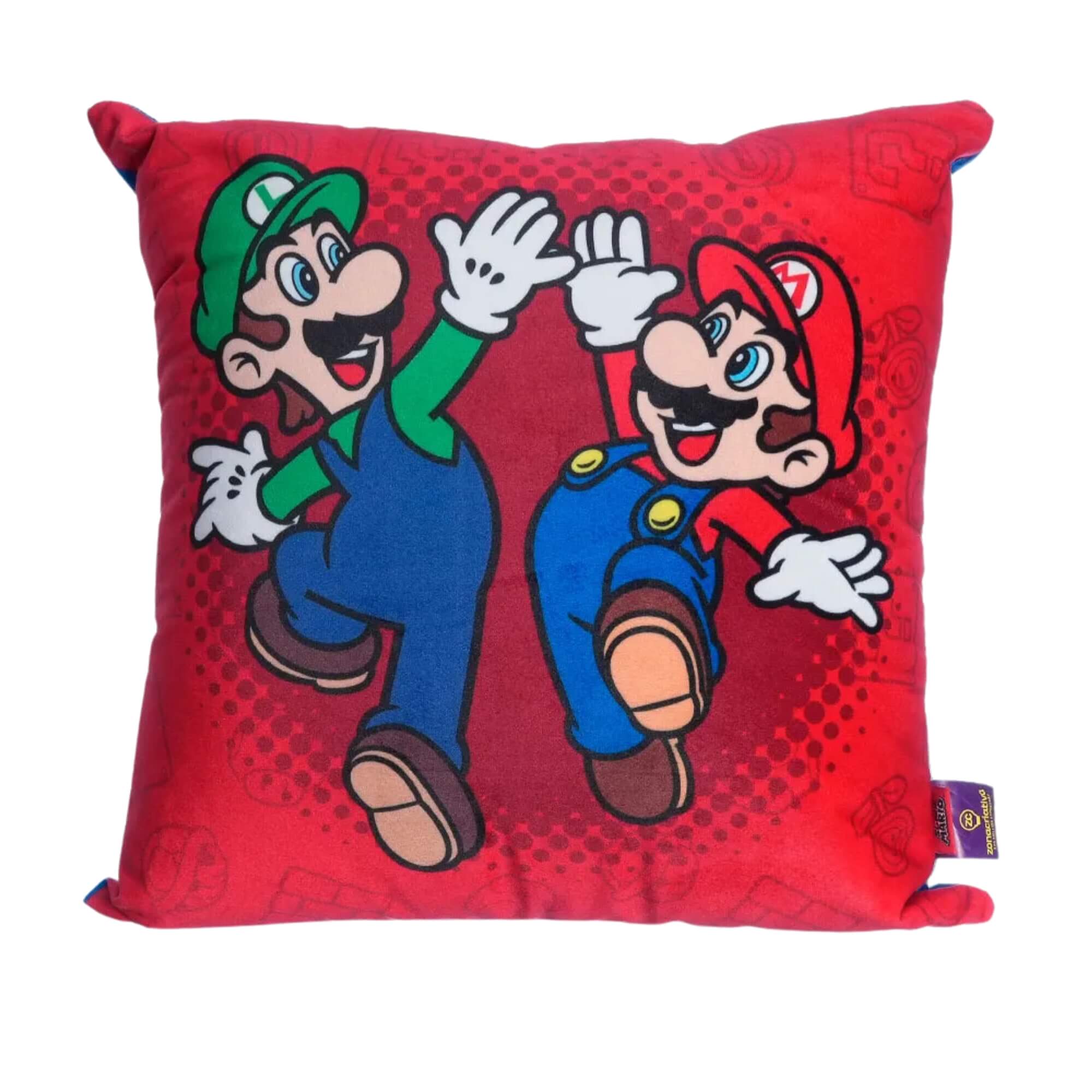 VAR Almofada Decorativa 40x40cm – Personagens Zona Criativa (Escolha o Tema)