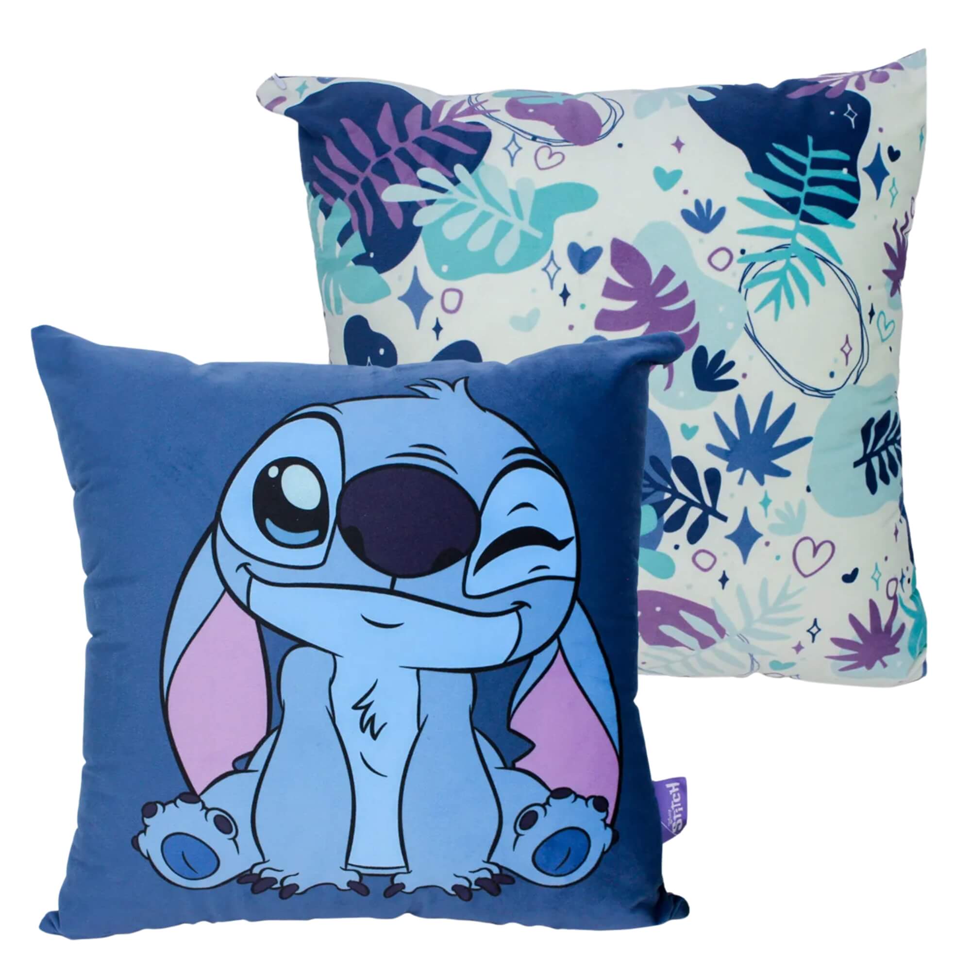 VAR Almofada Decorativa 40x40cm – Personagens Zona Criativa (Escolha o Tema) Tema:Stitch Cute