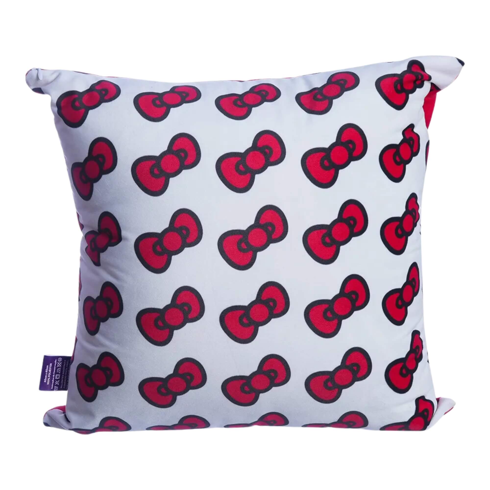 VAR Almofada Decorativa 40x40cm – Personagens Zona Criativa (Escolha o Tema) Tema:Hello Kitty