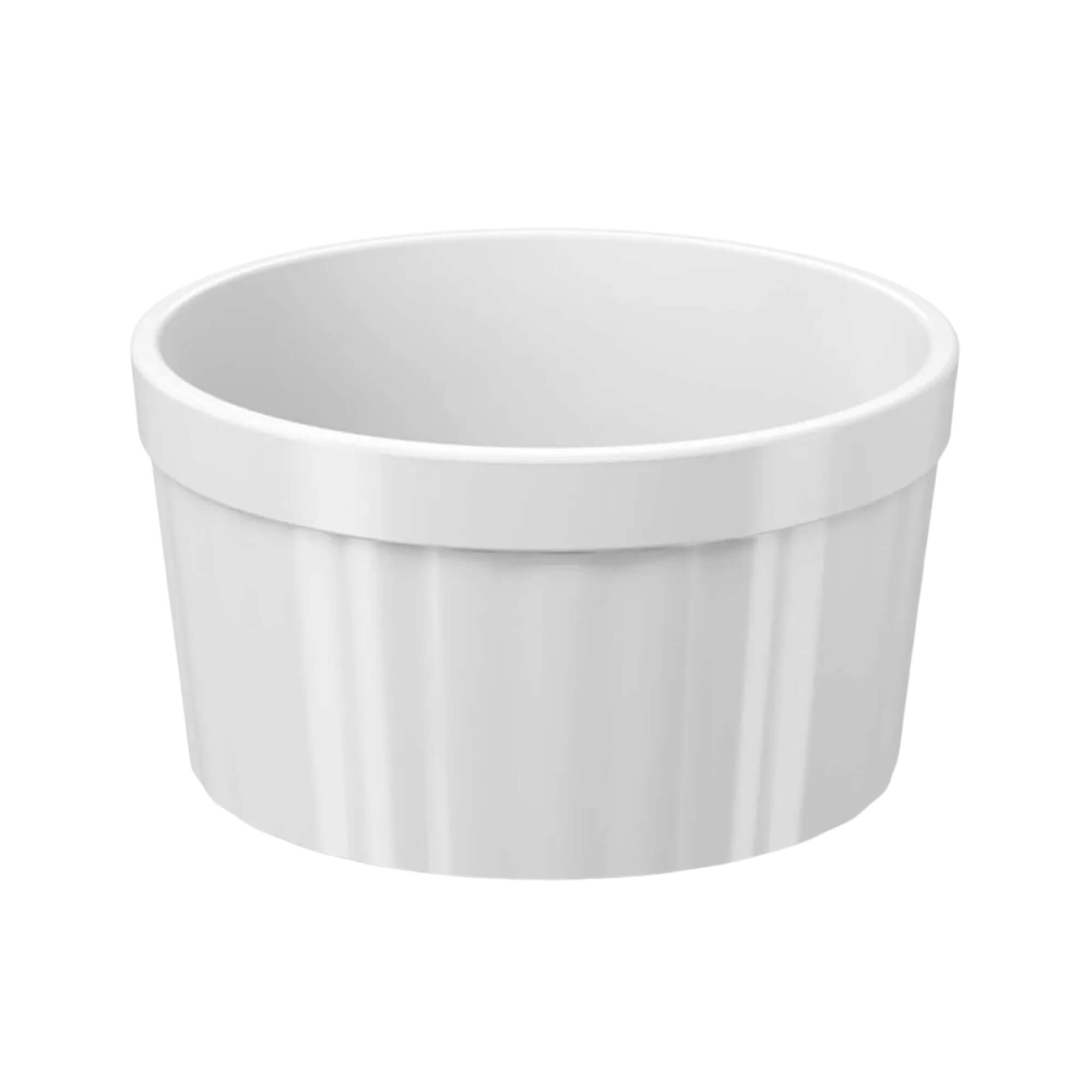 VAR Tigela Ramekin Uno Branca Brinox – Linha Coza Uno (Escolha) Capacidade:220ml