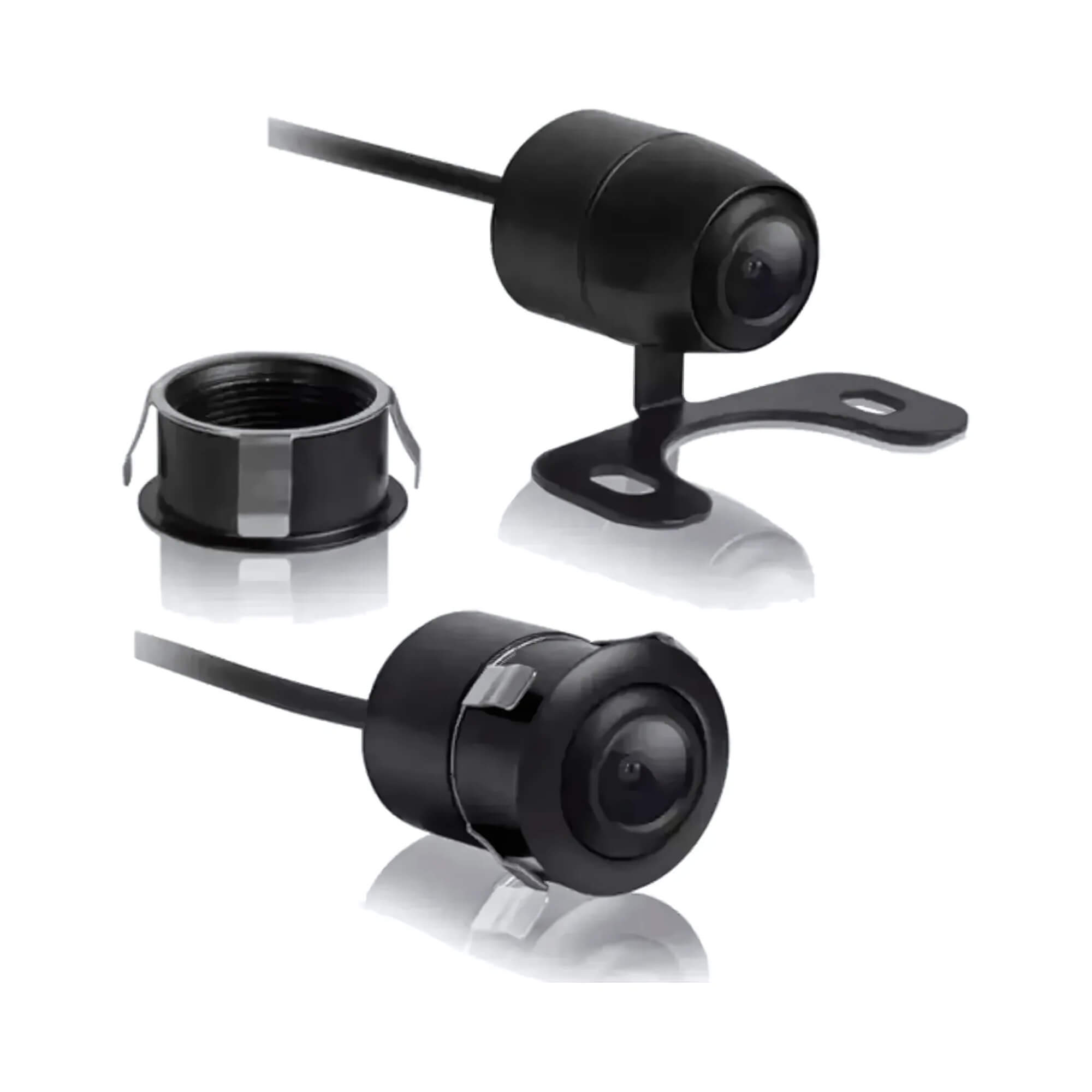 COMP Kit Multimídia 9” QLED Android 13 H-Tech HT-9960CA + Câmera de Ré HD Dinâmica CR530