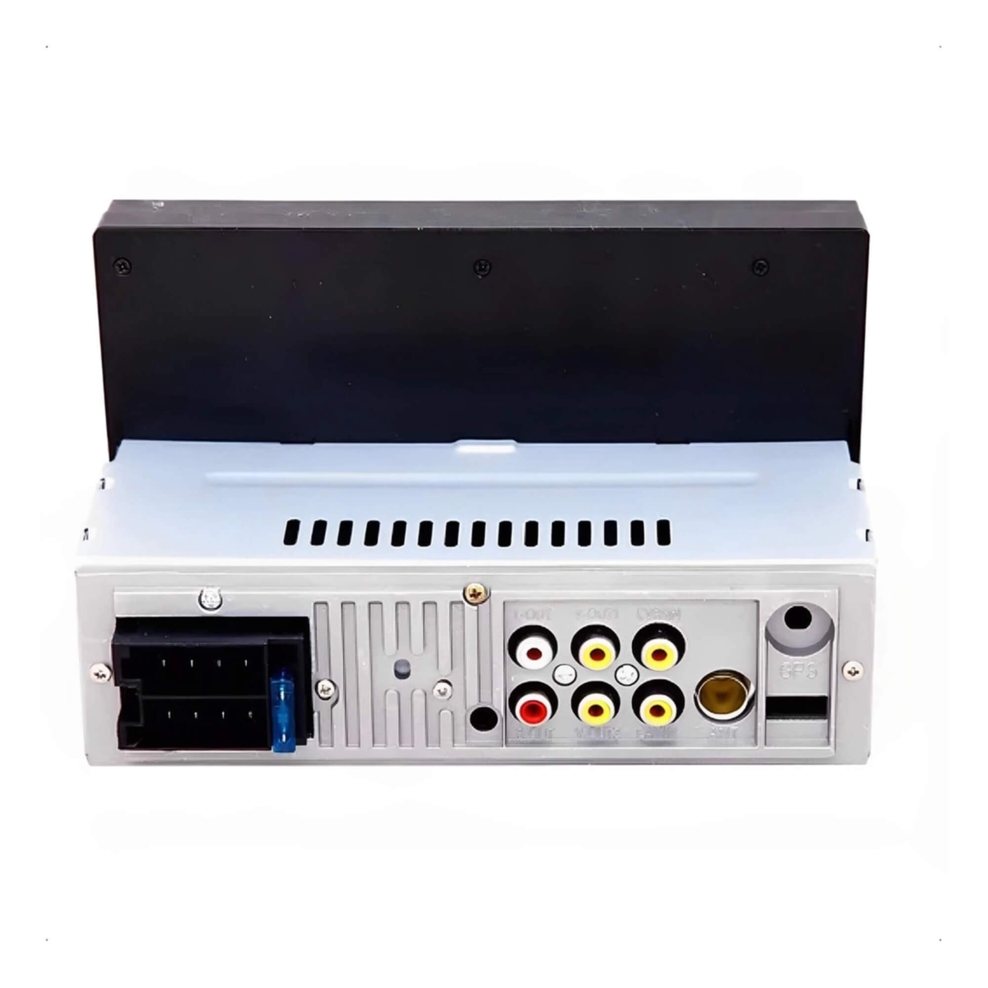 COMP Kit Central Multimídia 7” 1Din H-Tech HT-2700 + Câmera de Ré Borboleta CR-130