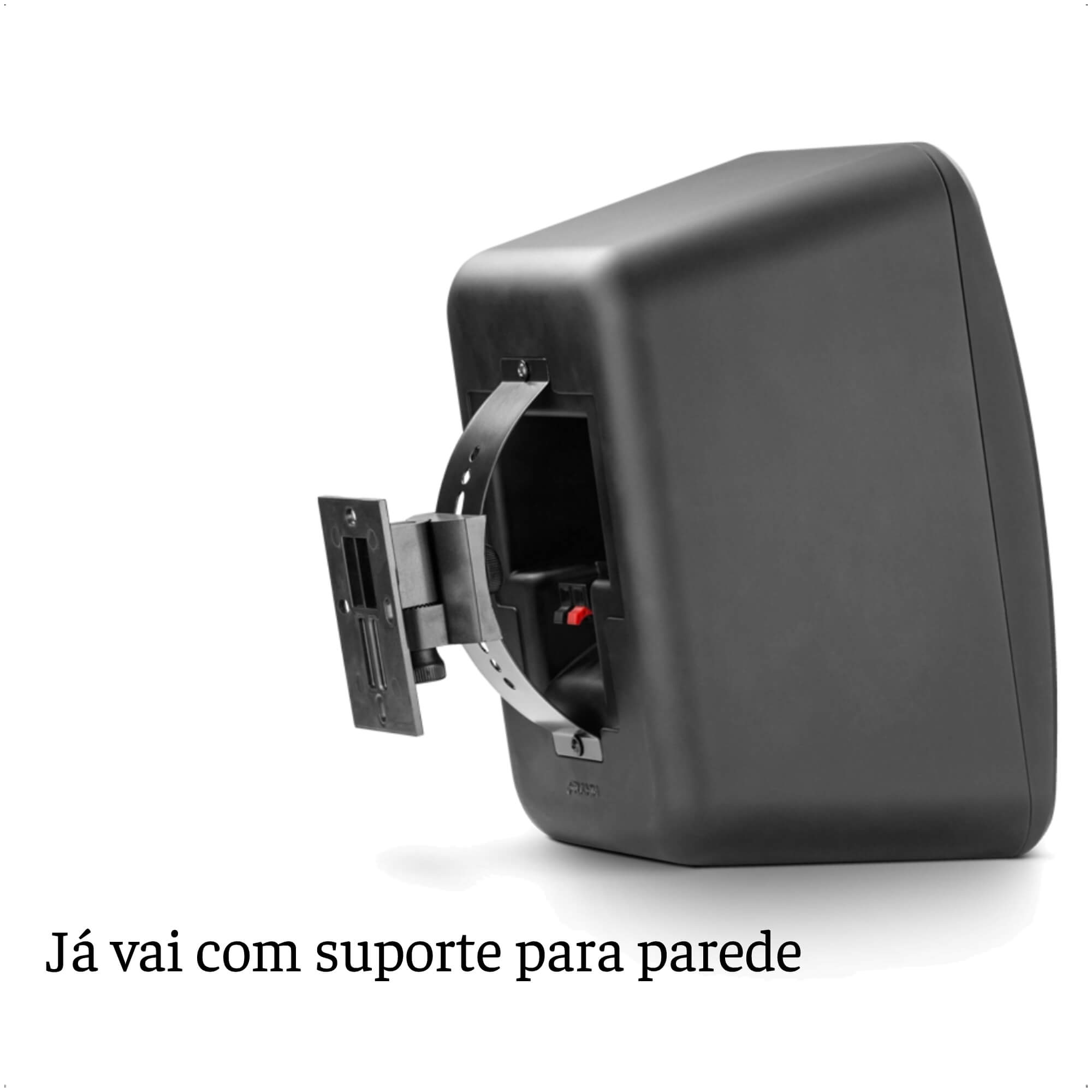 COMP Kit Som Ambiente Externo Frahm: 2x Pares de Caixas CS 5” + Amplificador Slim 2700 G5 160W