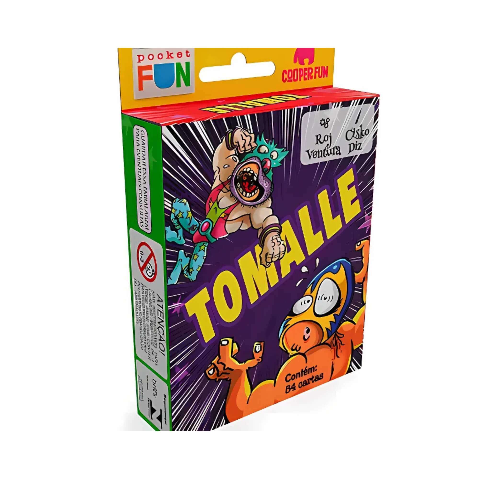 COMP Kit Jogos de Tabuleiro e Cartas: Perguntados Copag + Tomalle Cooper Fun
