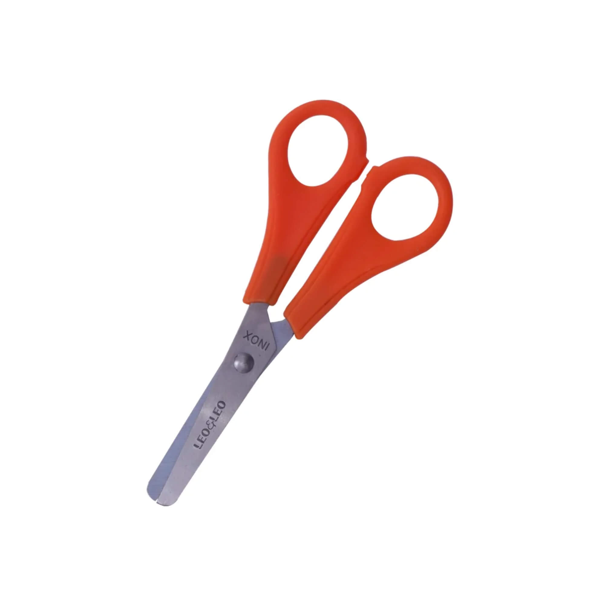 Tesoura Escolar Plus Inox 130Mm Plus (Caixa com 12 unidades) Leo&Leo Leonora - 4500