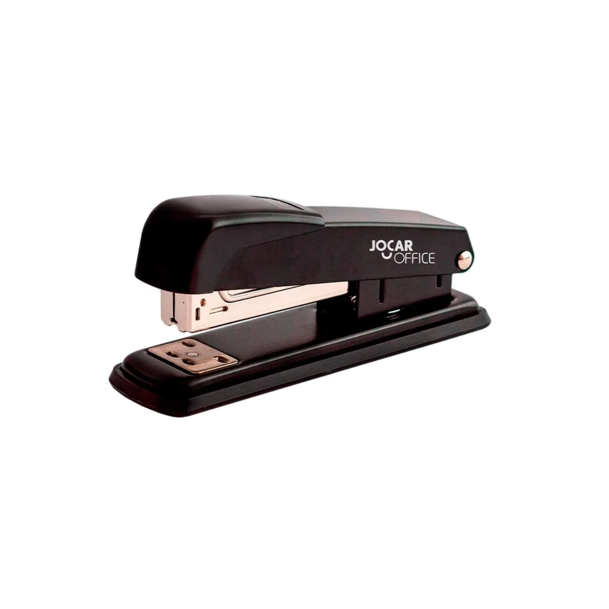 Grampeador Metal 13cm Pequeno 25 Folhas Jocar Office Grampo 24/06 Leonora - 93014