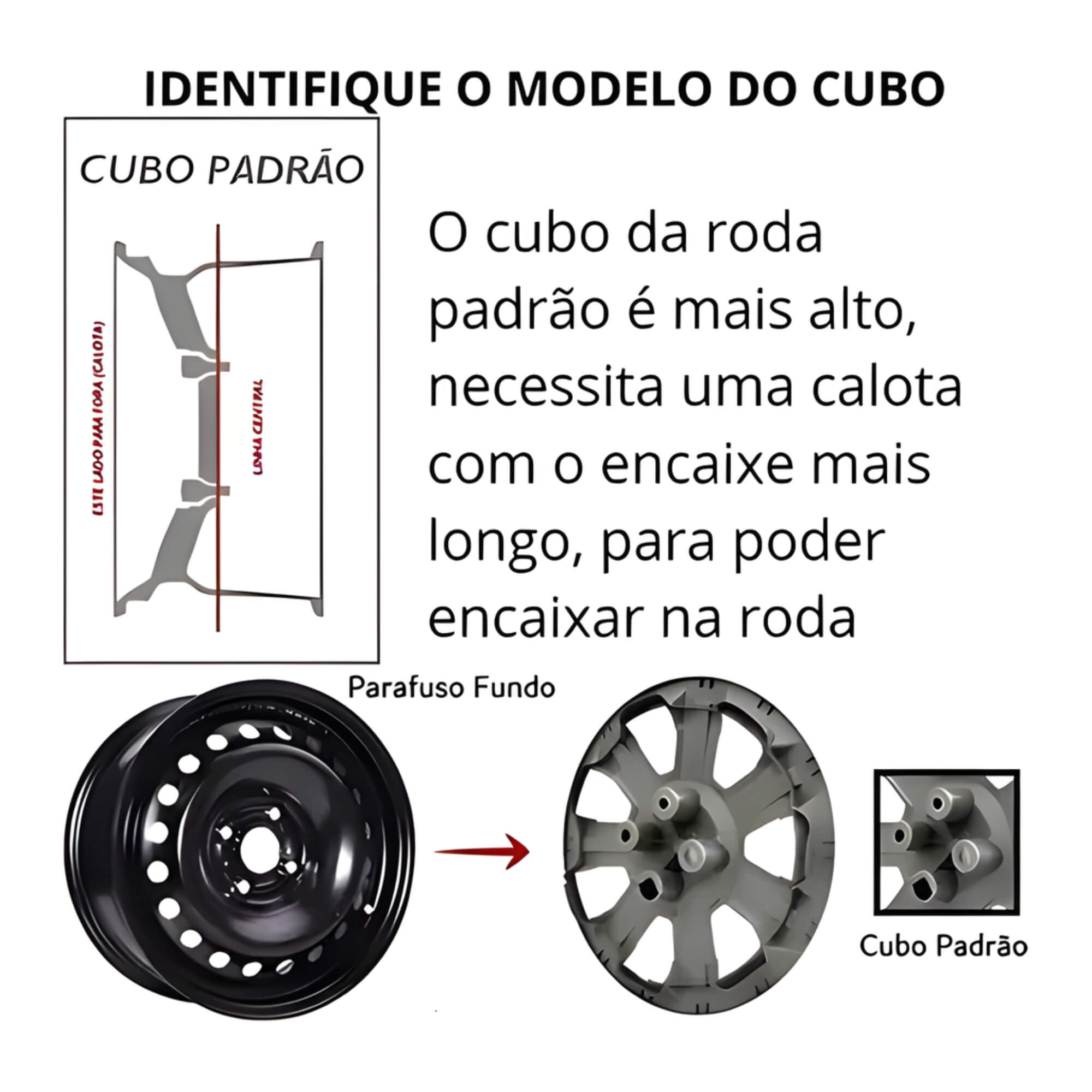 Calota Aro 14" cor Preto/Prata Modelo Sport Peugeot 2025 Jogo c/ 4 Calotas Grid - 411CB-PBP-E