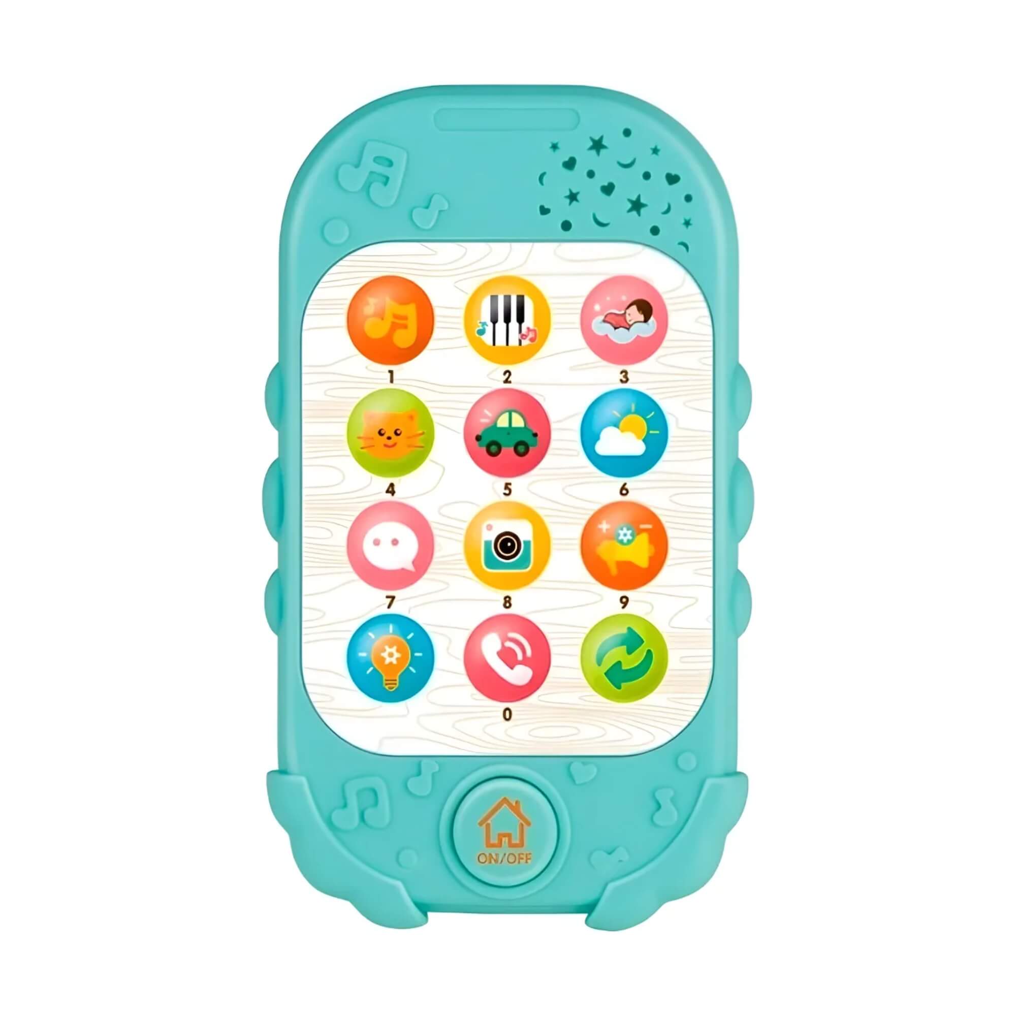 Brinquedo Baby Fone Celular com Som e Luz +18 Meses Braskit - 6007