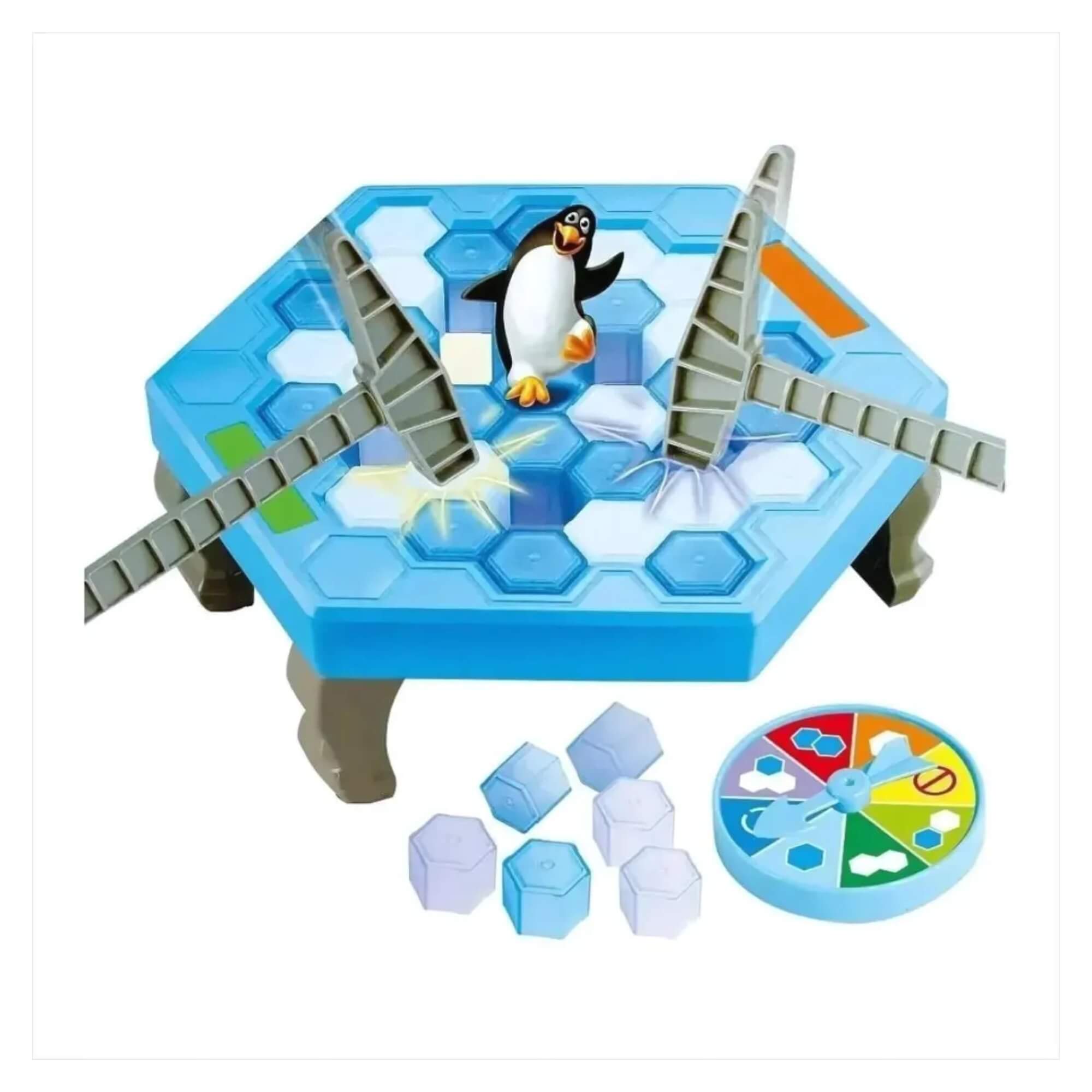 Jogo Pinguim Game Quebra Gelo Brinquedo Interativo Braskit - 0703