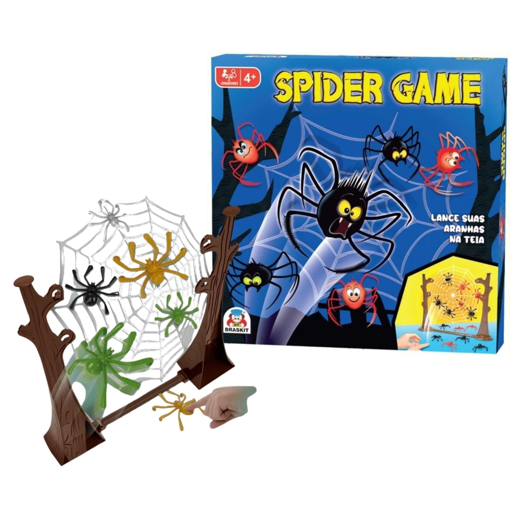 Jogo Infantil Spider Game Braskit - 1009